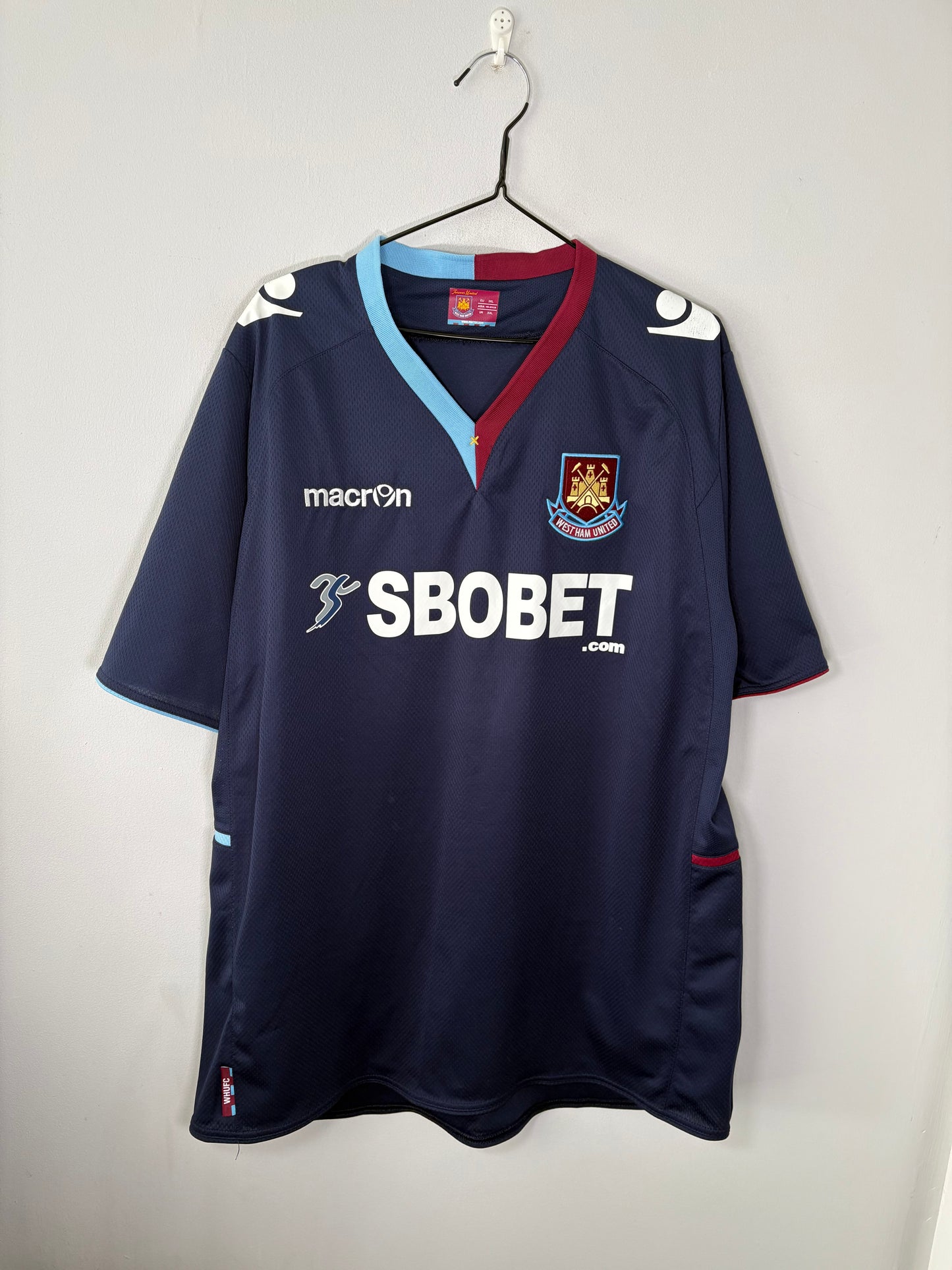 West Ham United Away Shirt 2012/13 (XXL)