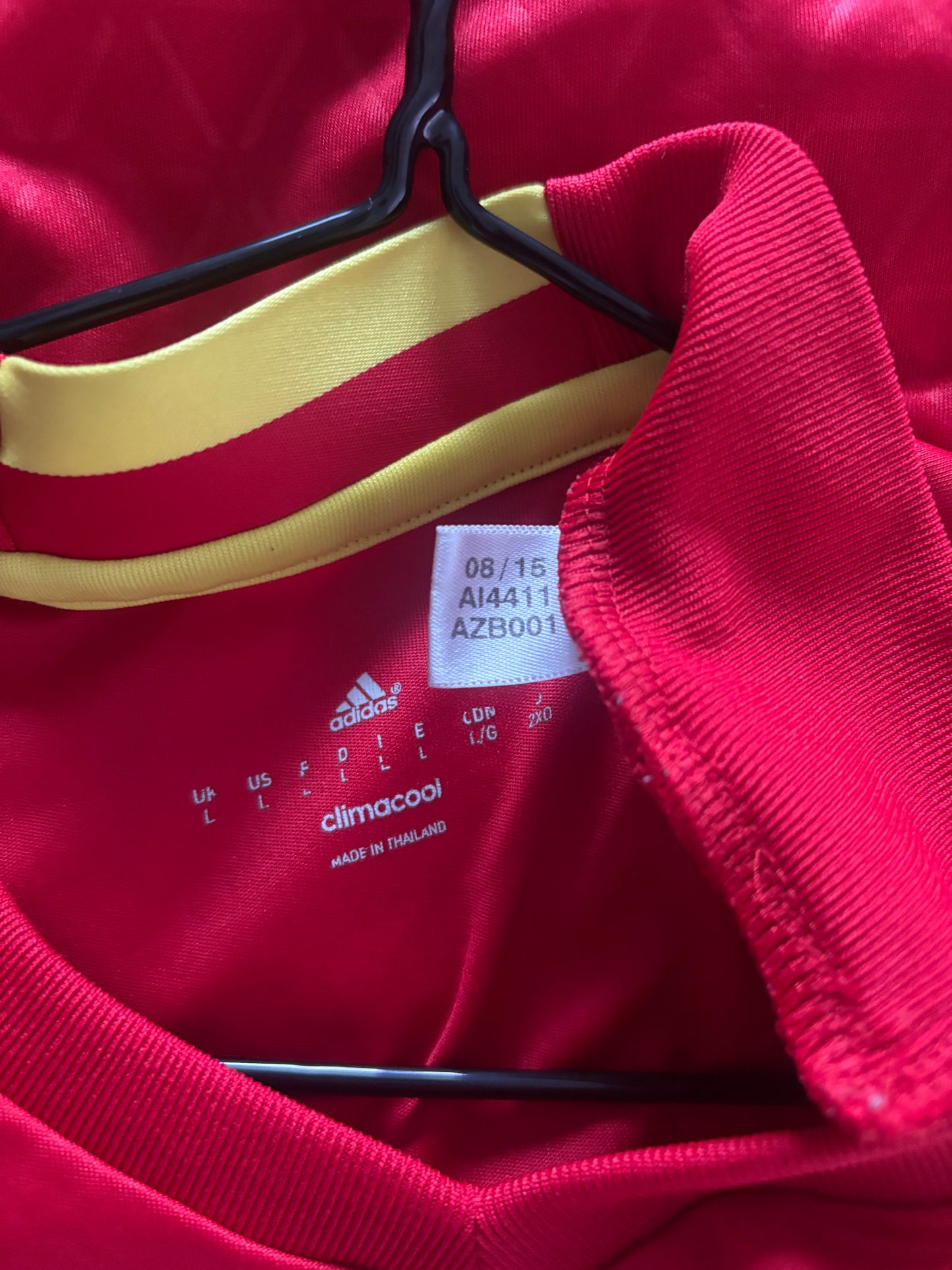 Spain Home Shirt 2016 (L)