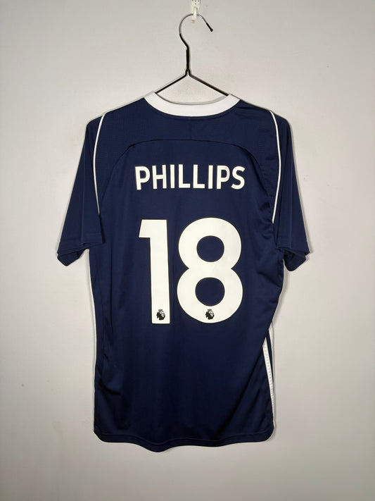 Maillot Domicile Authentique West Bromwich Albion 2017/18 Matt Phillips (M)