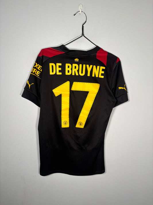Manchester City Away Shirt 2022/23 De Bruyne (S)