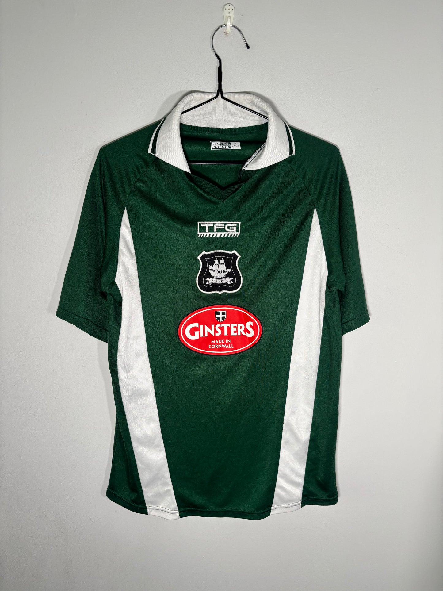 Plymouth Argyle Home Shirt 2003/05 (S)