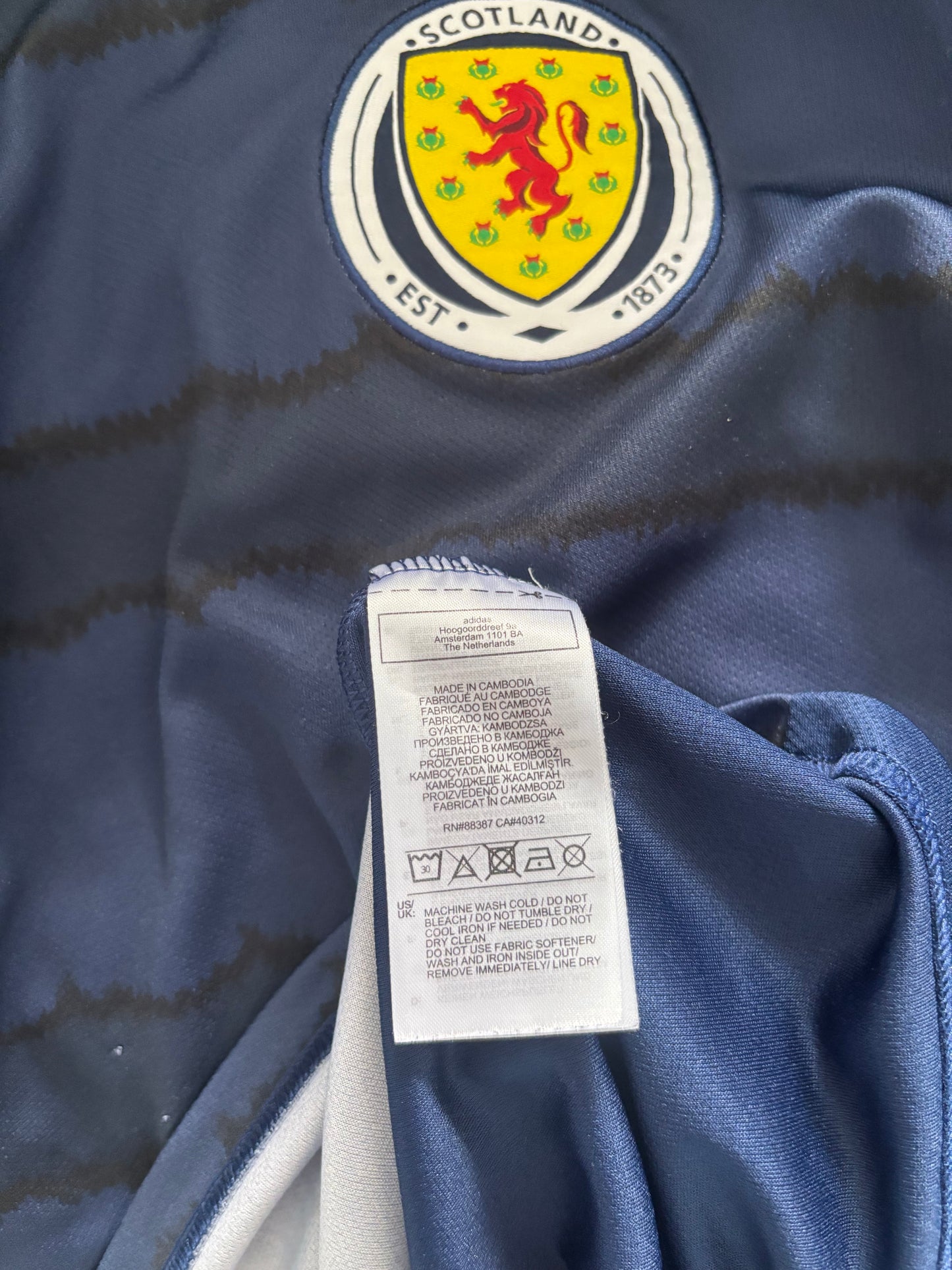Scotland Home Shirt 2020 (XXL)