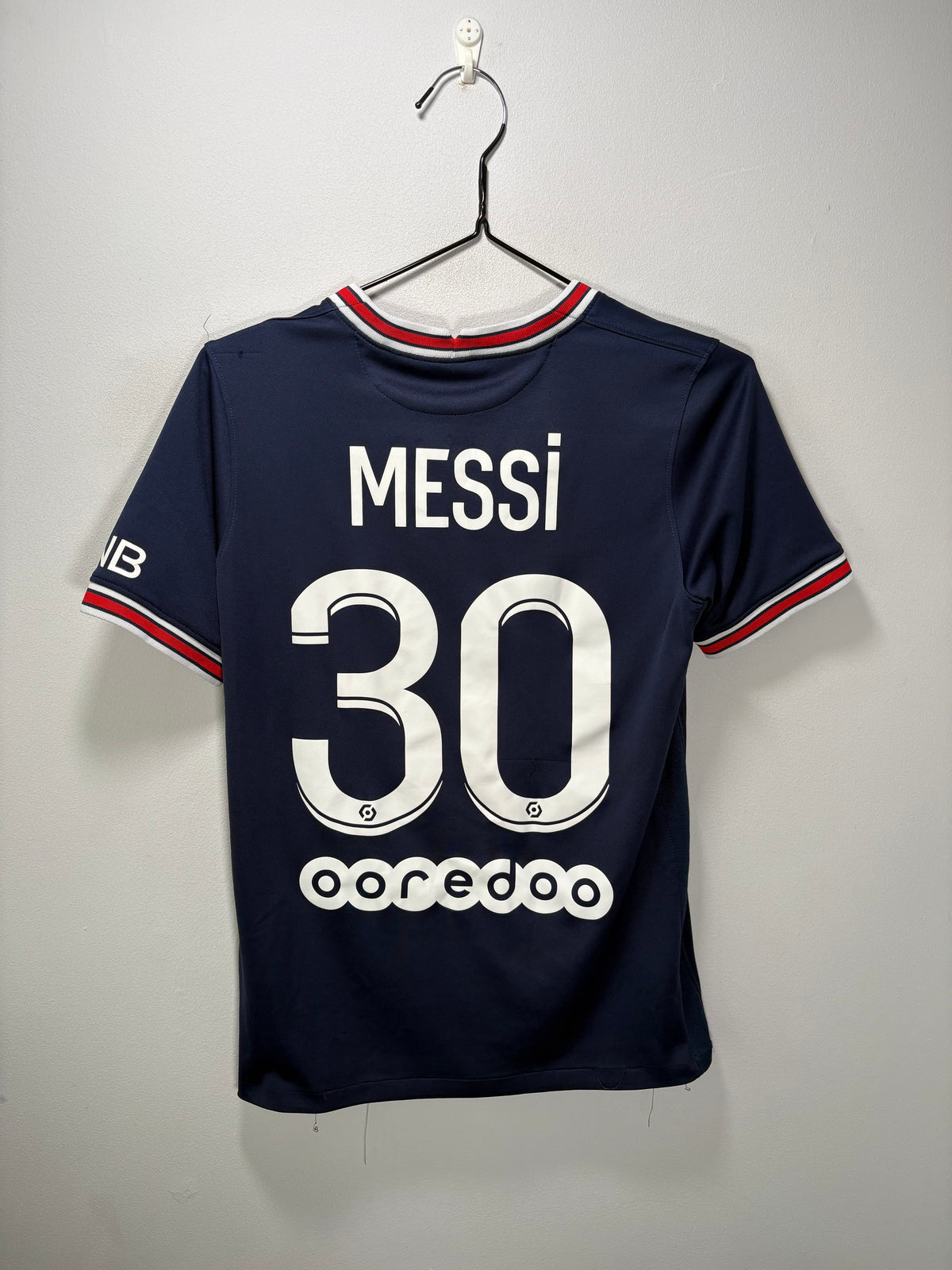 PSG Authentic Home Shirt 2021/22 Lionel Messi (LK)