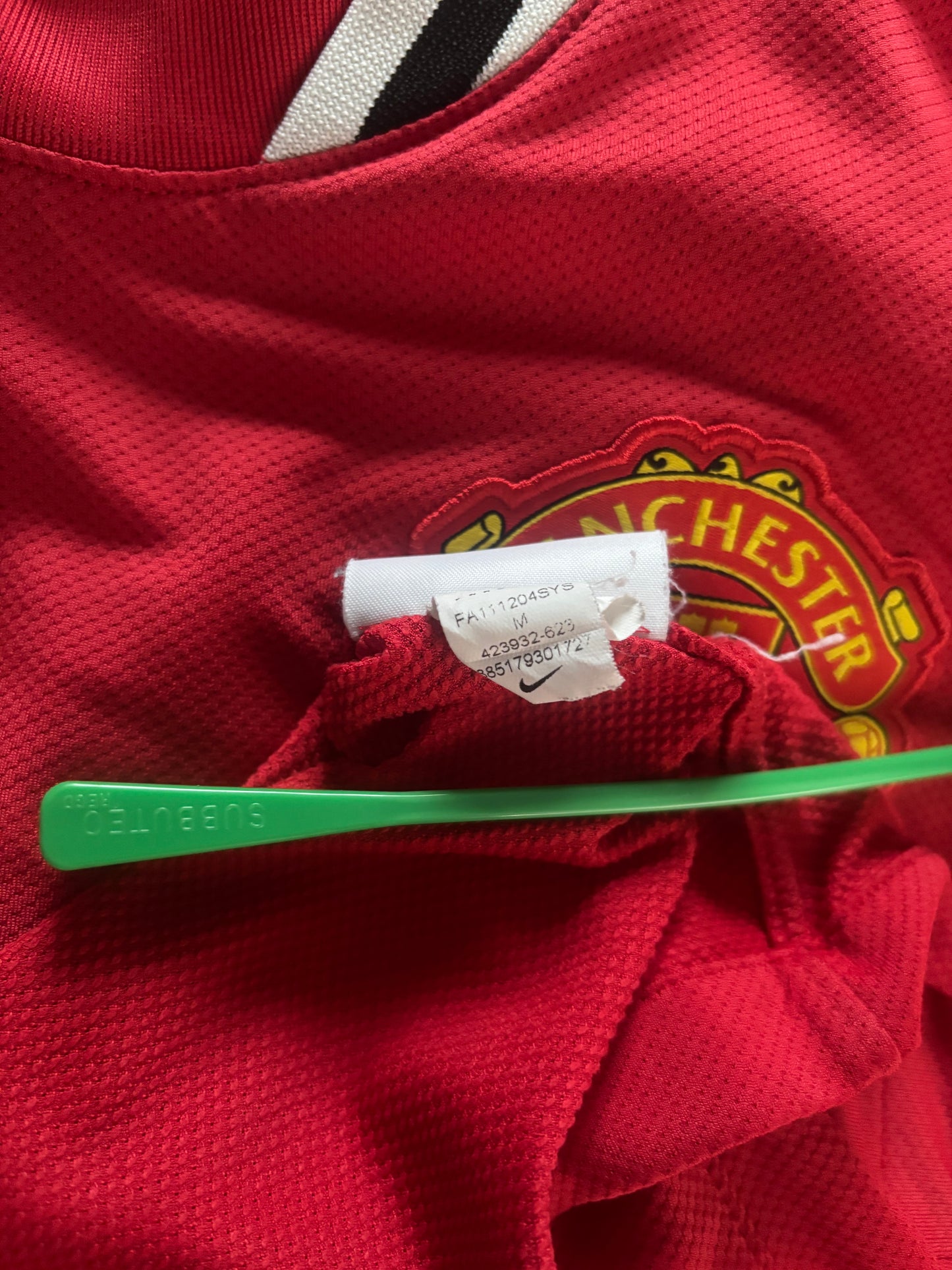 Manchester United Home Shirt 2011/12 (M)