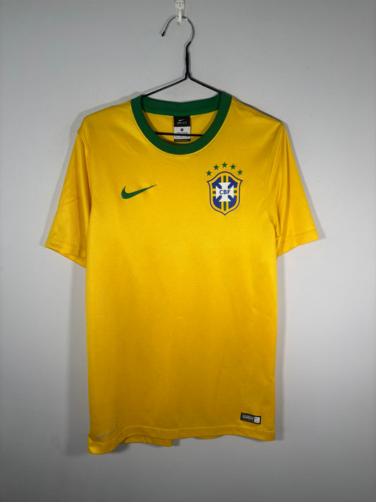 Brazil Home Shirt 2014/15 Player Issue (S)