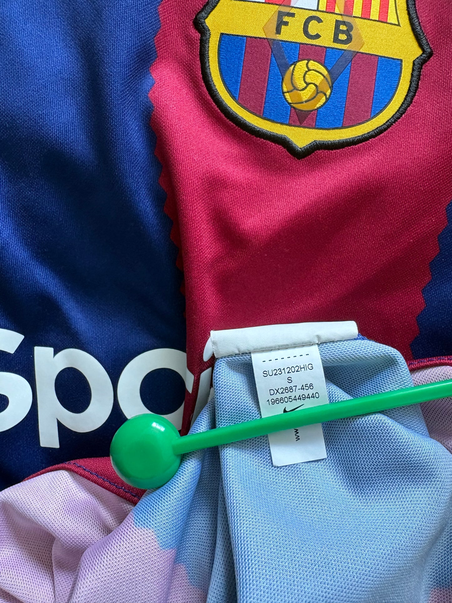 Barcelona Home Shirt 2023/24 (S)