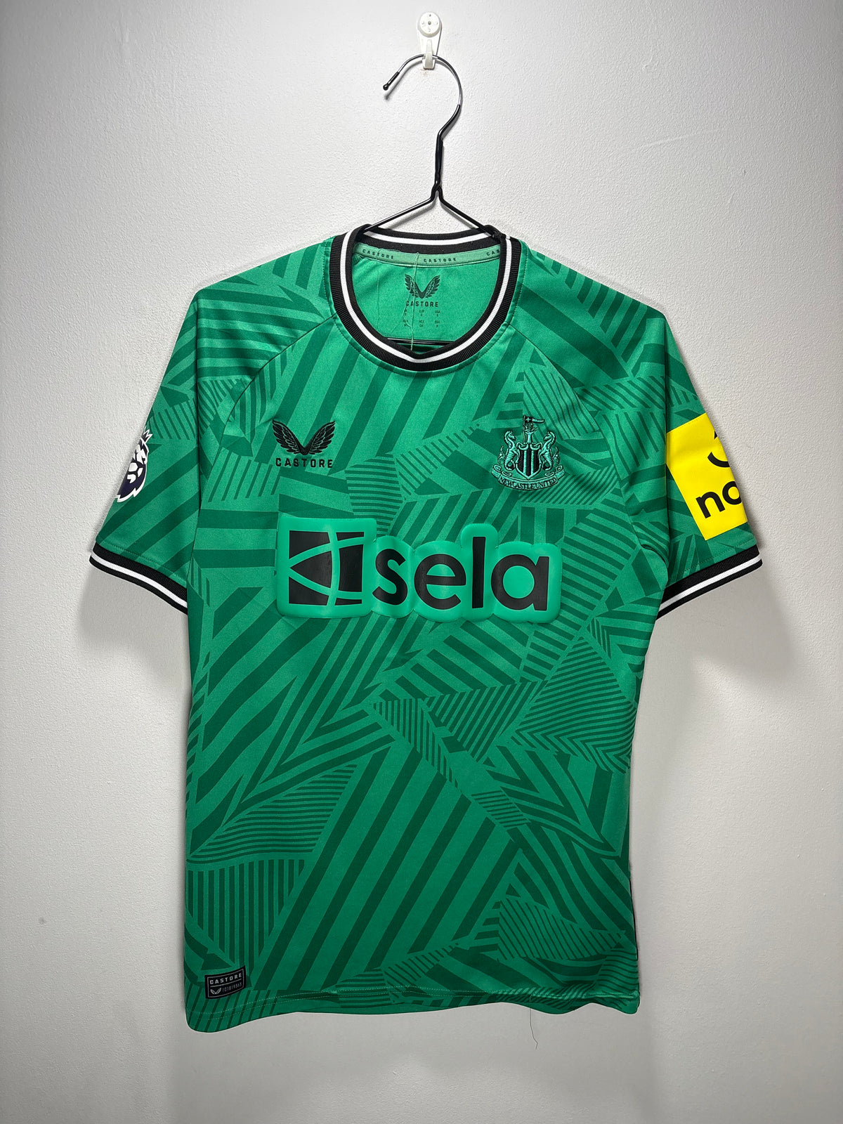 Newcastle United Authentic Away Shirt 2023/24 Almiron (S)