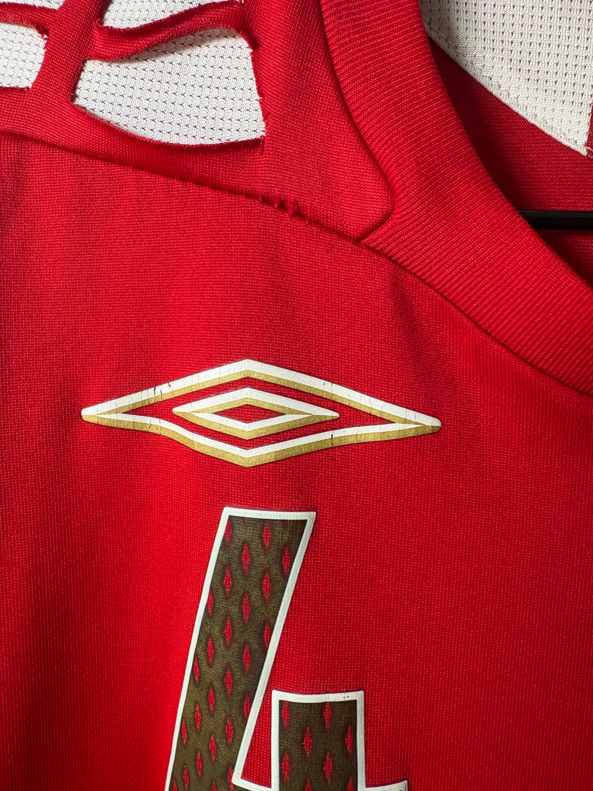 England Away Shirt 2006 Steven Gerrard (M)