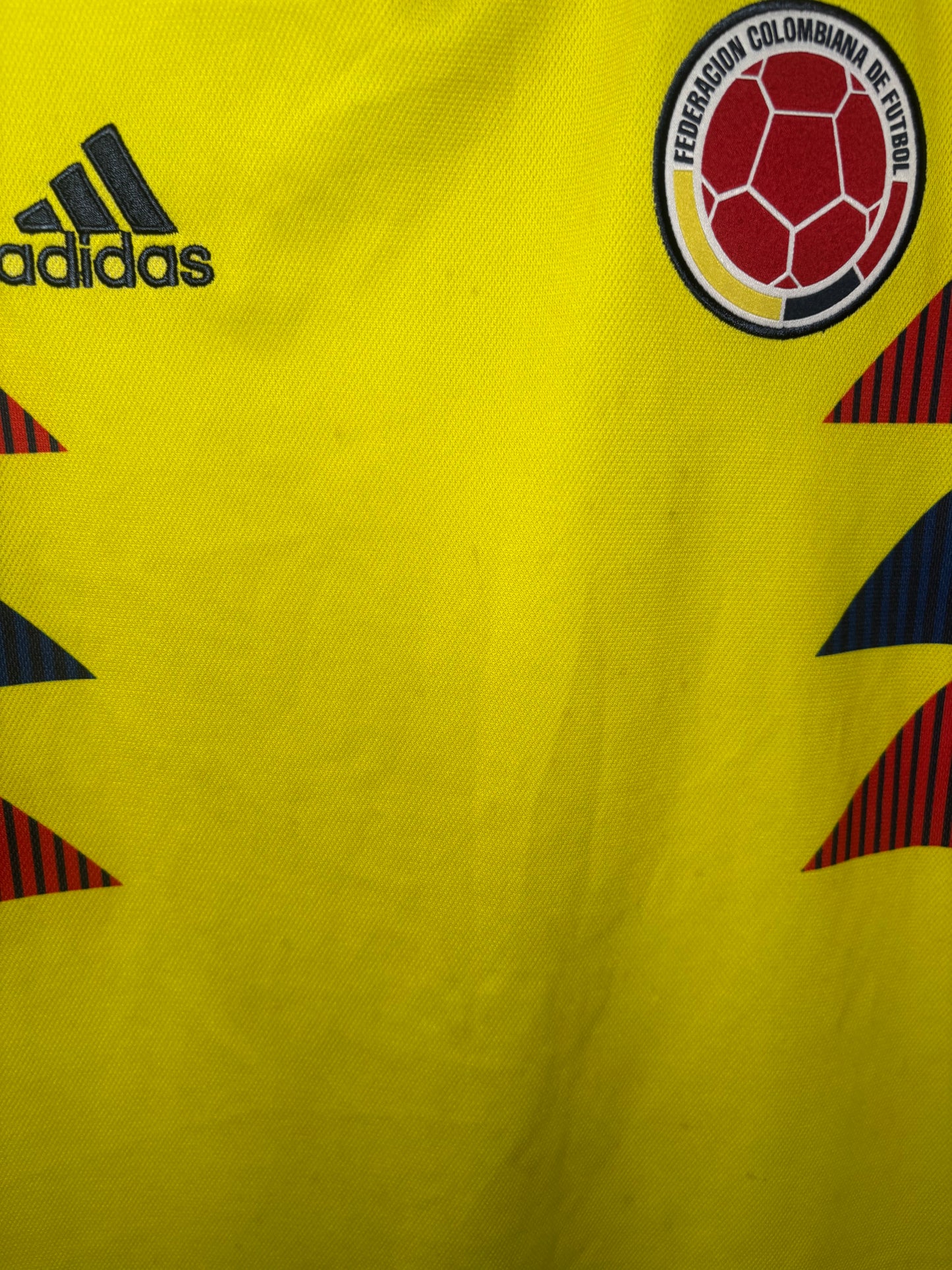 Colombia Home Shirt 2018 Long Sleeve (M)