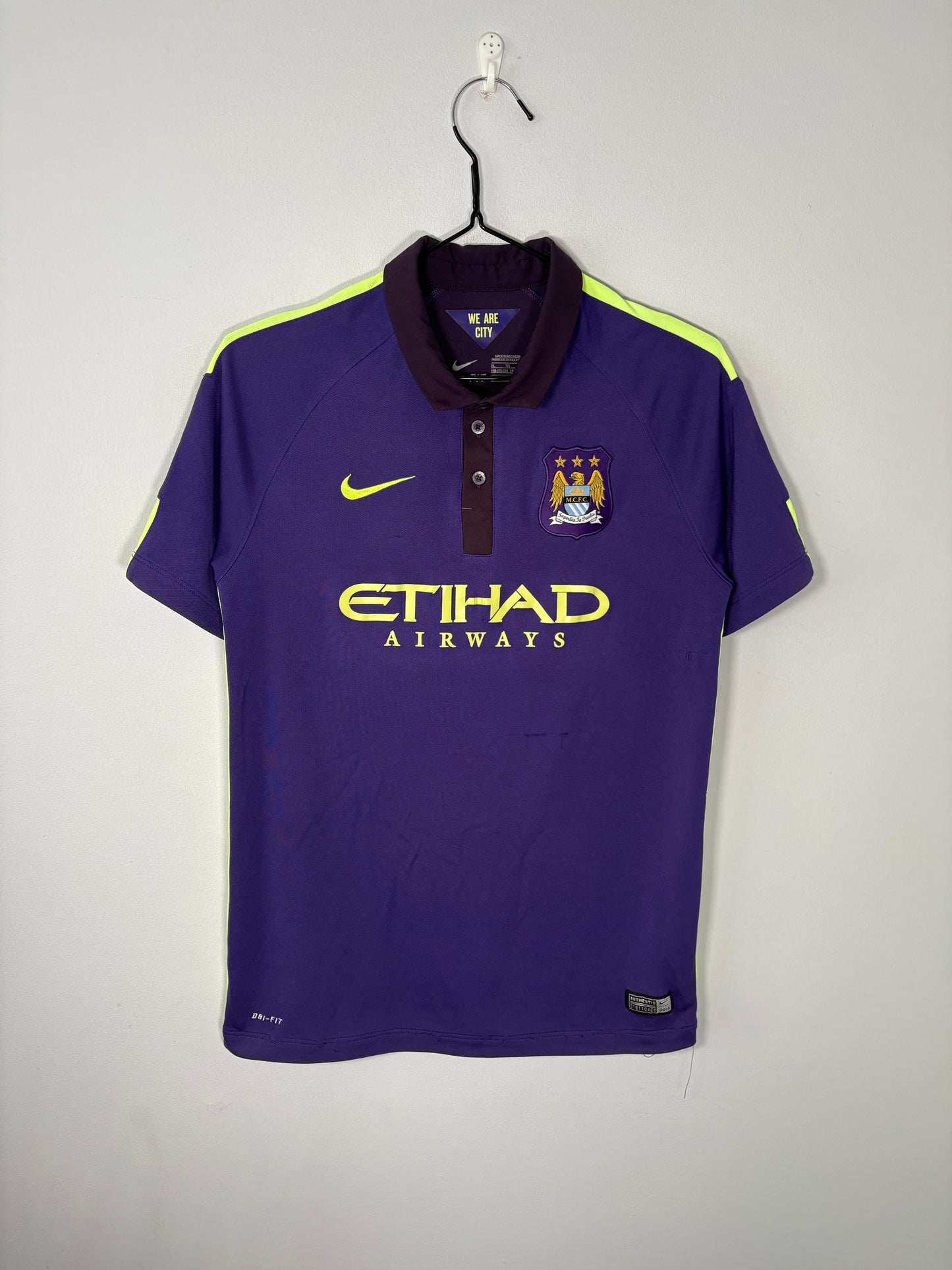 Manchester City Third Shirt 2014/15 Aguero (XLB)