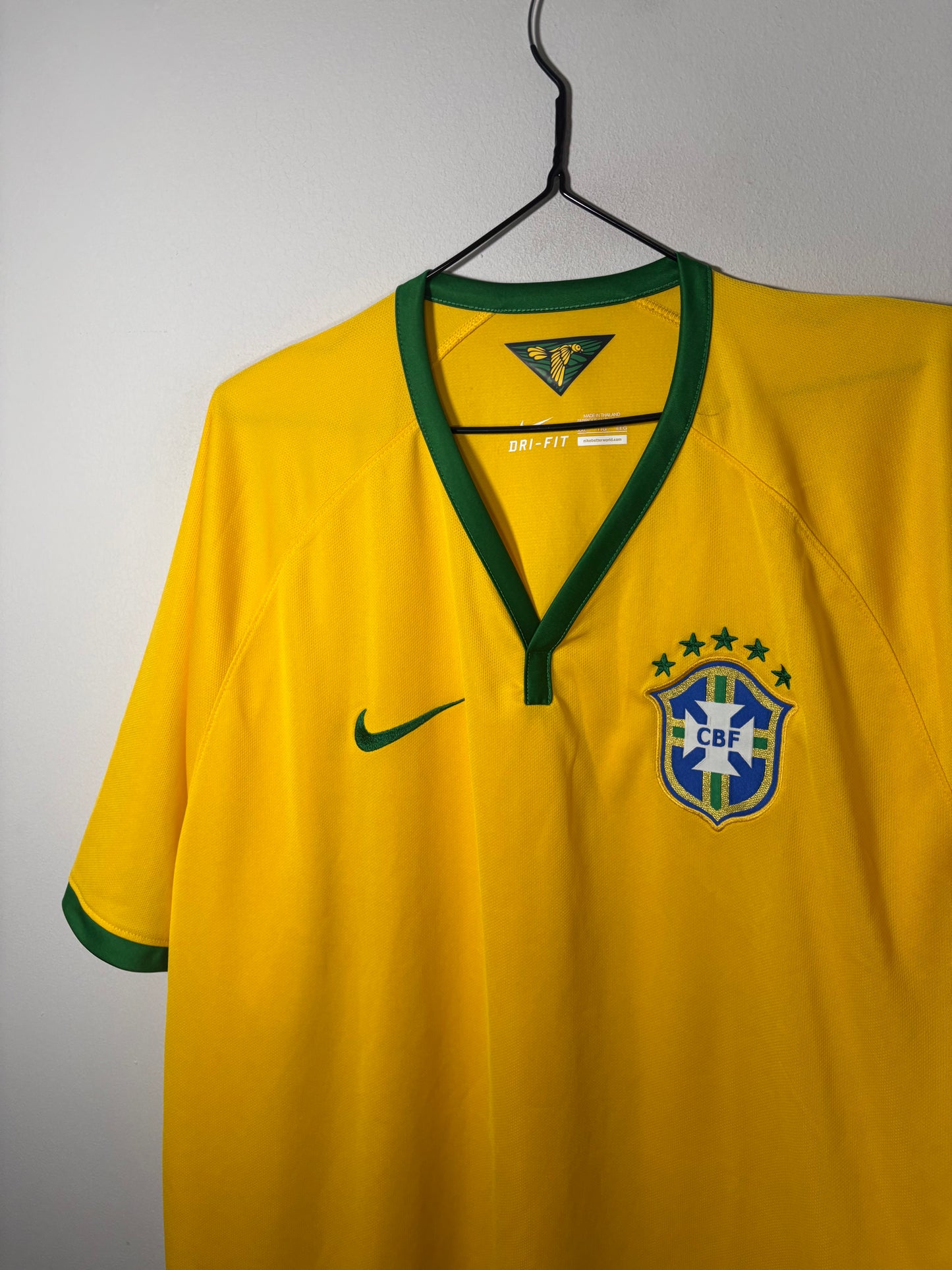 Brazil Home Shirt 2014 (XXL)