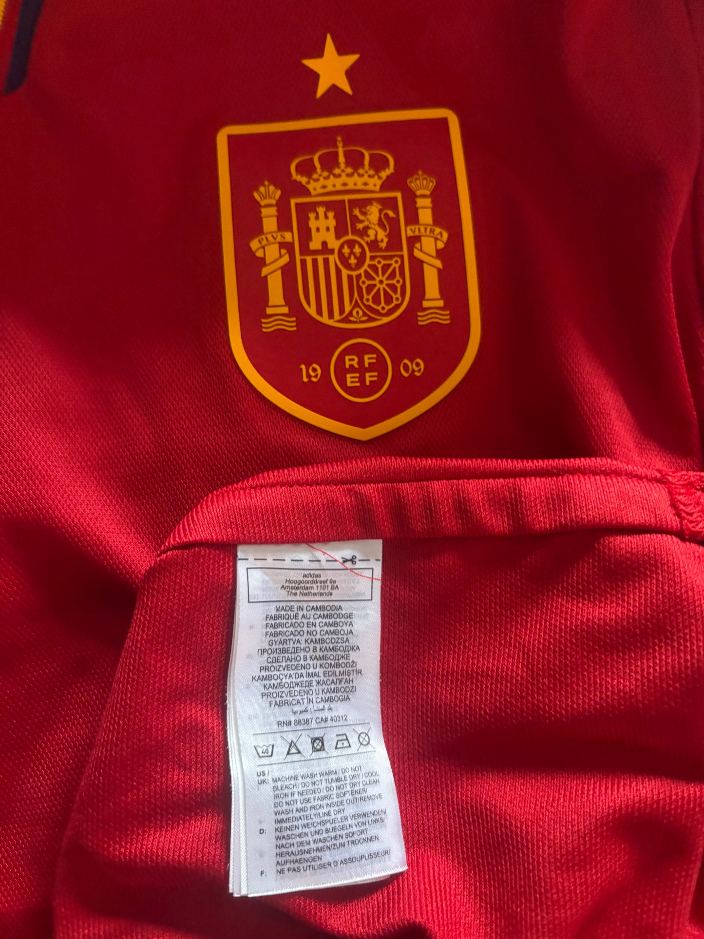 Spain Home Shirt 2022 (XXL)