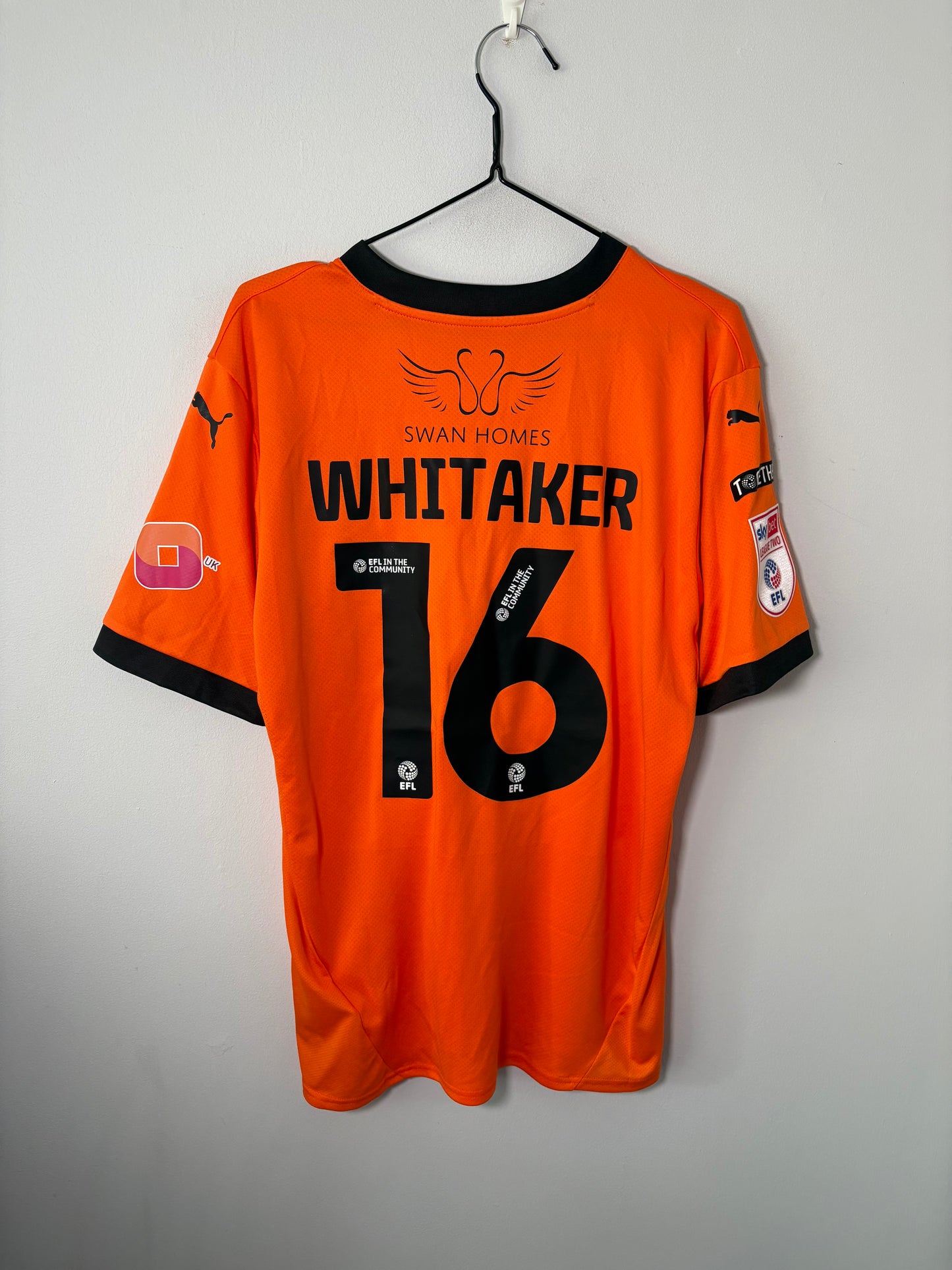 Notts County Away Shirt 2024/25 Whittaker (L)