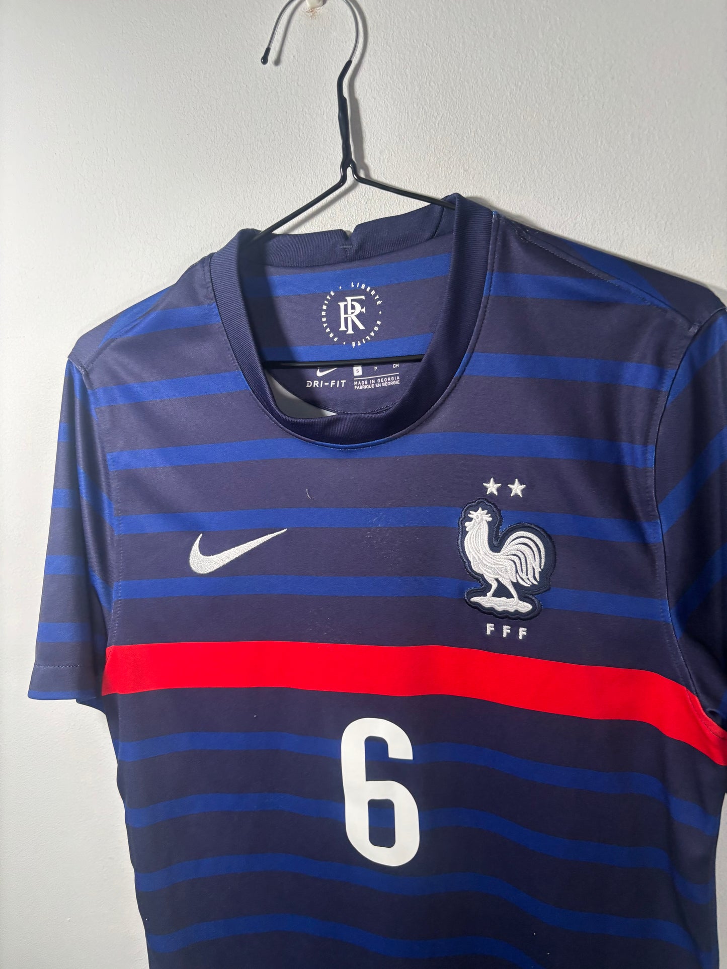 France Home Shirt 2020 Paul Pogba (S)