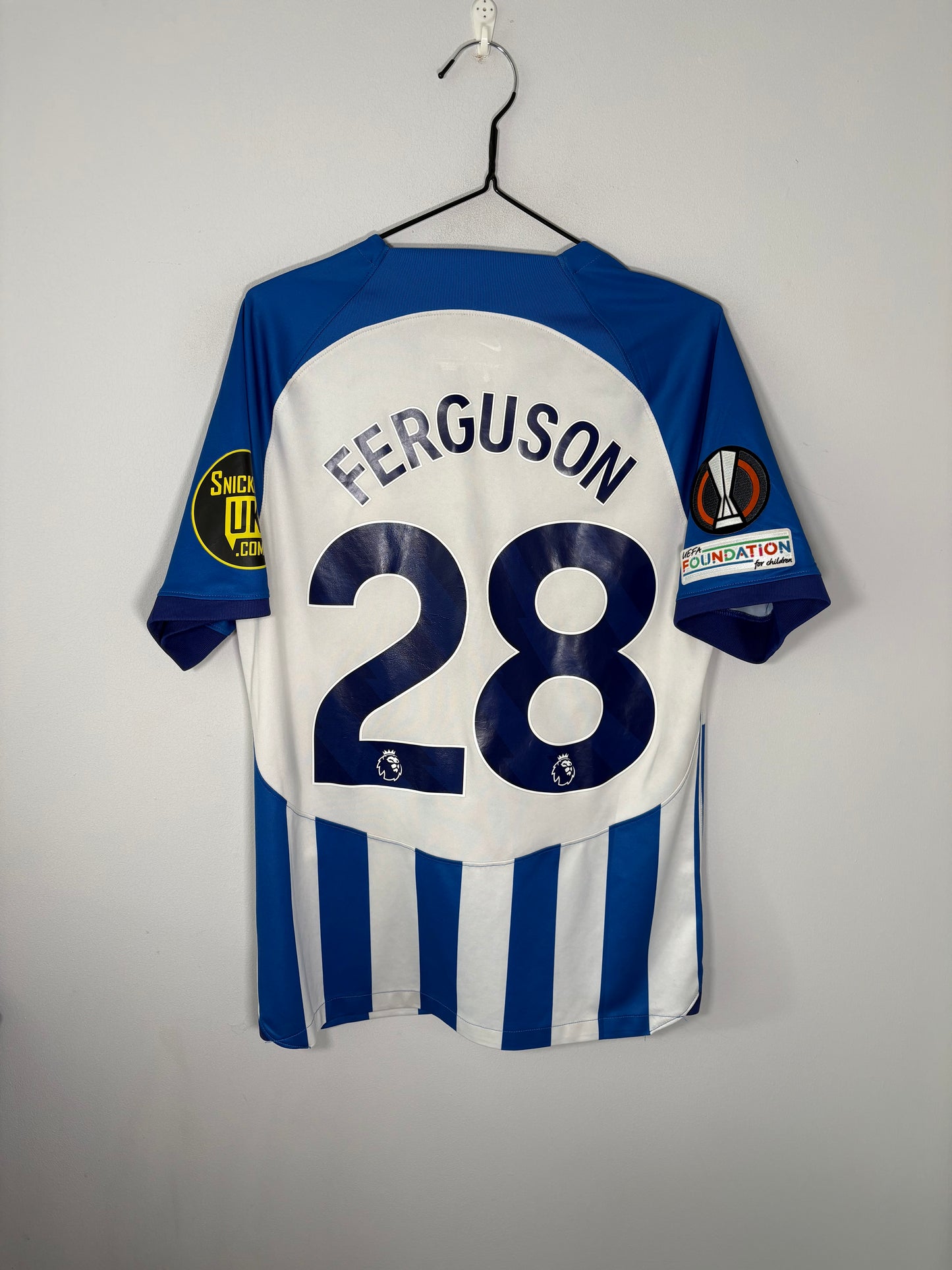 Brighton And Hove Albion Home Shirt 2023/24 Ferguson (M)
