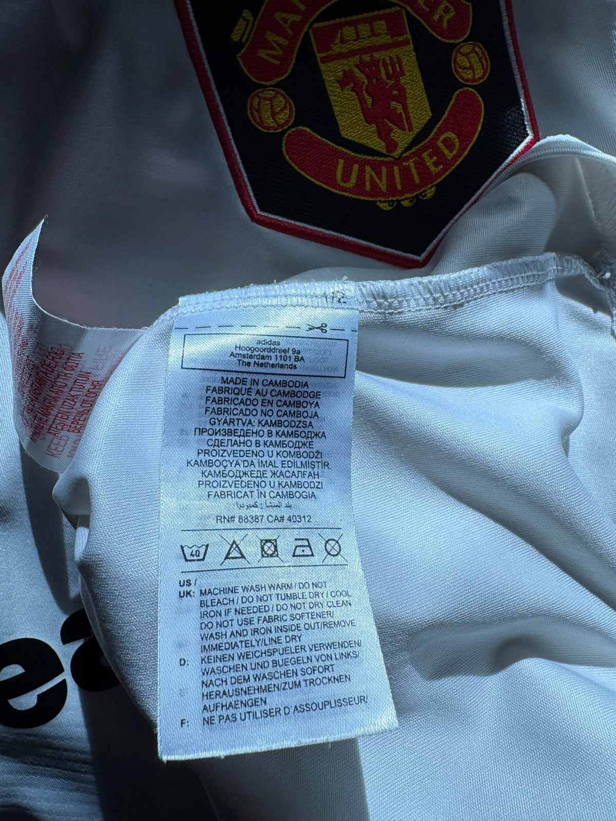 Manchester United Away Shirt 2022/23 Anthony (XLB)