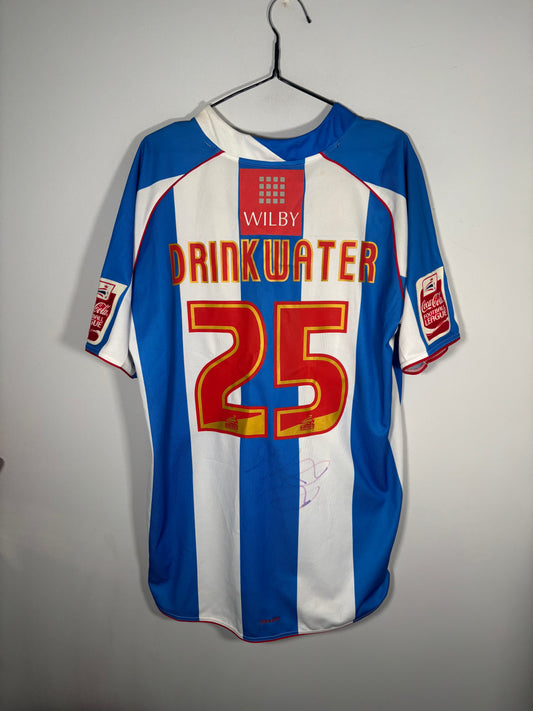 Huddersfield Town Signed Home Shirt 2009/10 Danny Drinkwater (XL)