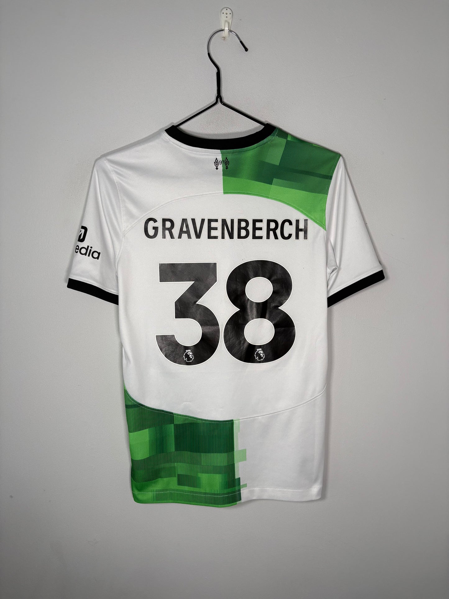 Liverpool Away Shirt 2023/24 Gravenberch (LK)