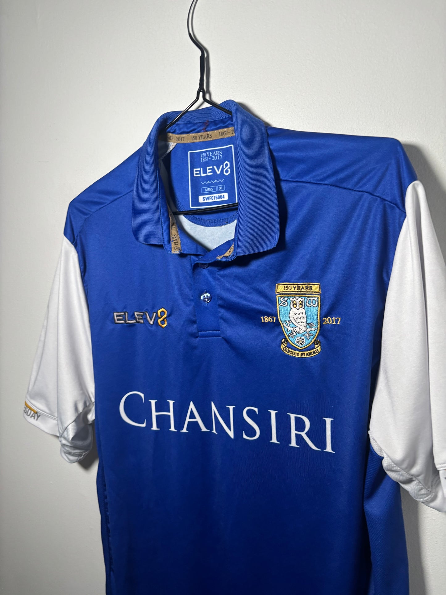 Sheffield Wednesday Home Shirt 2016/17 (XL)