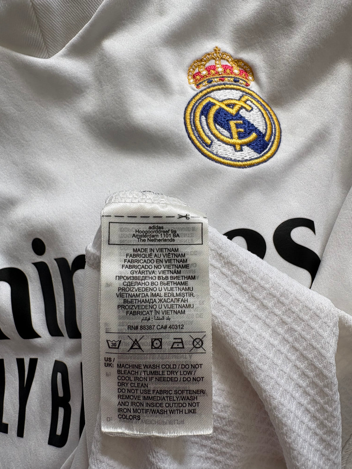 Real Madrid Home Shirt 2024/25 Mbappe (XLK)
