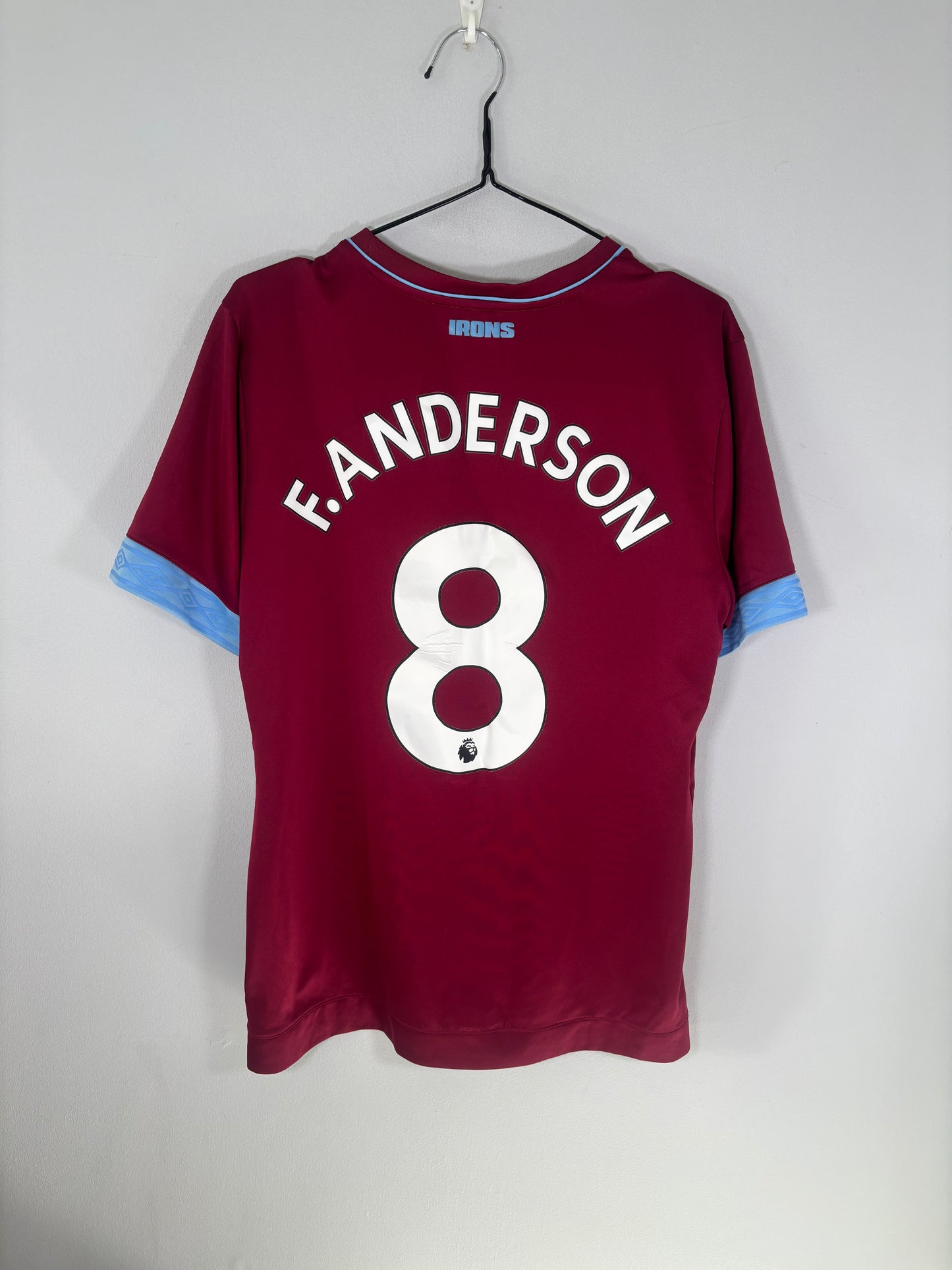 West Ham United Home Shirt 2018/19 Anderson (L)