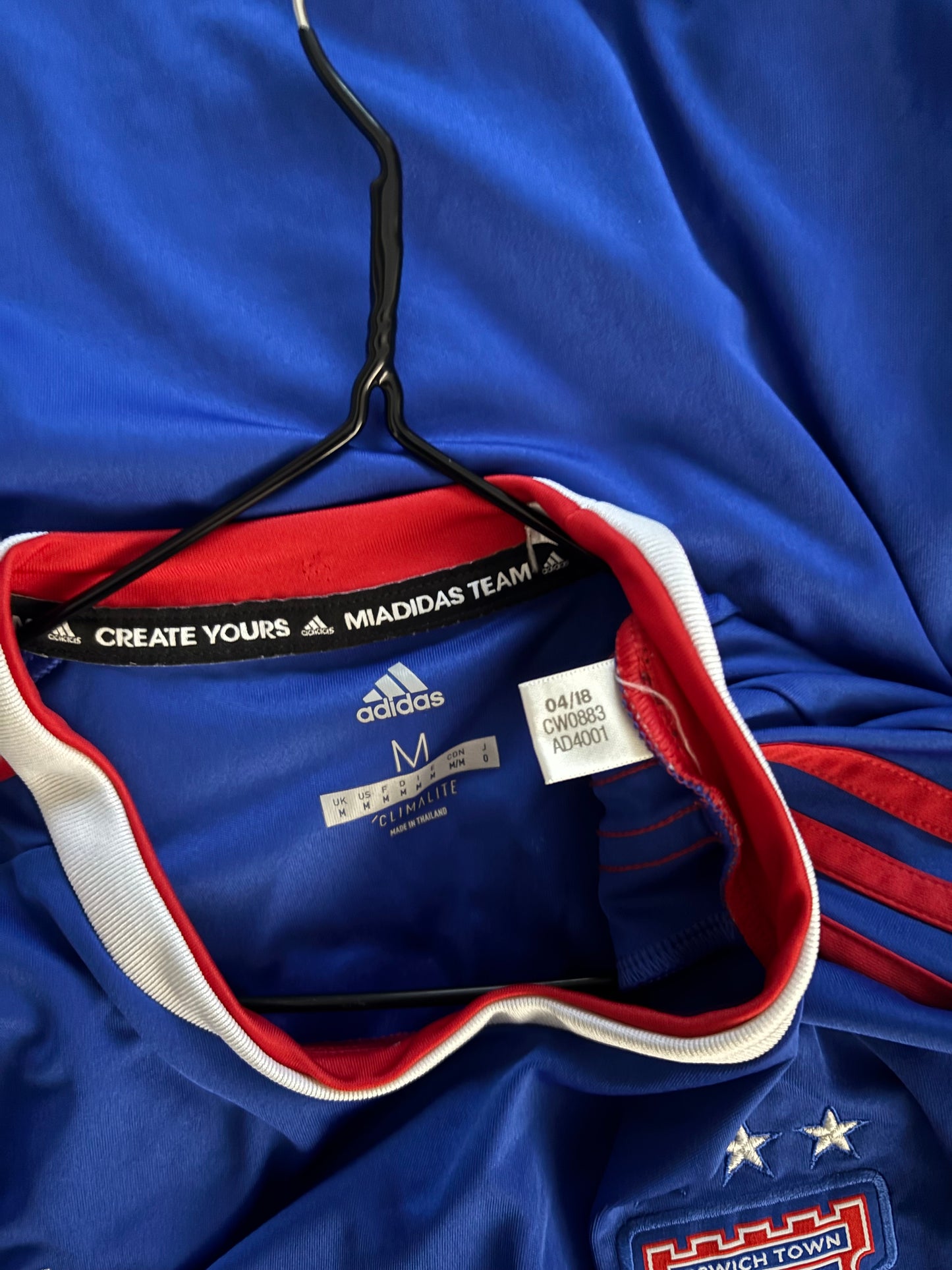 Ipswich Town Home Shirt 2018/19 Edward’s (M)