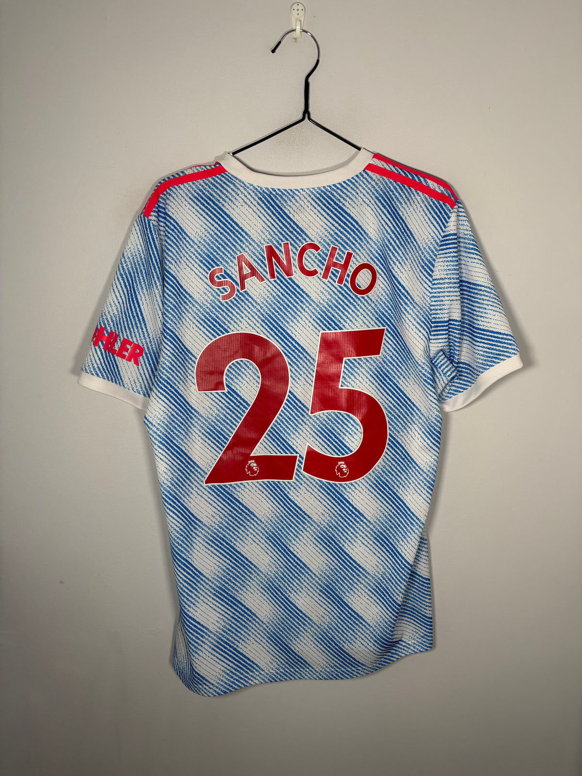 Manchester United Away Shirt 2021/22 Sancho (L)