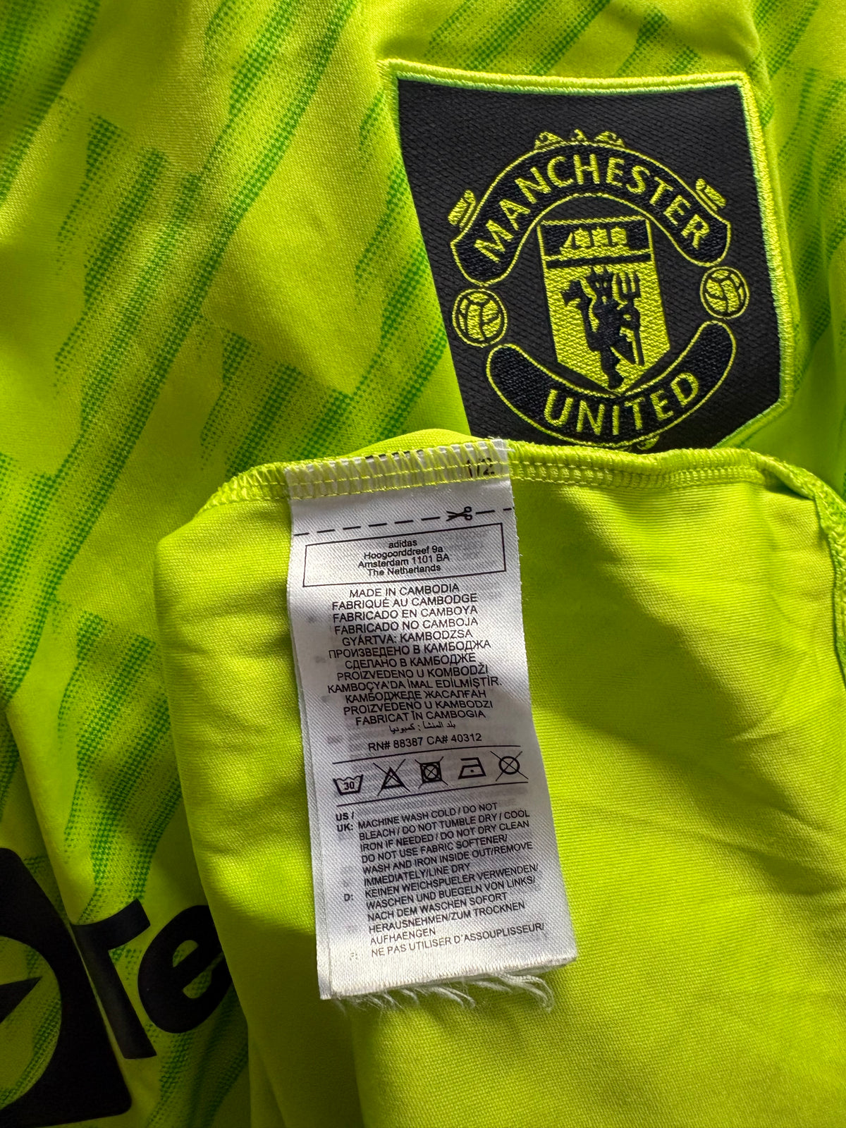 Manchester United Authentic Away Shirt 2022/23 Antony (XL)
