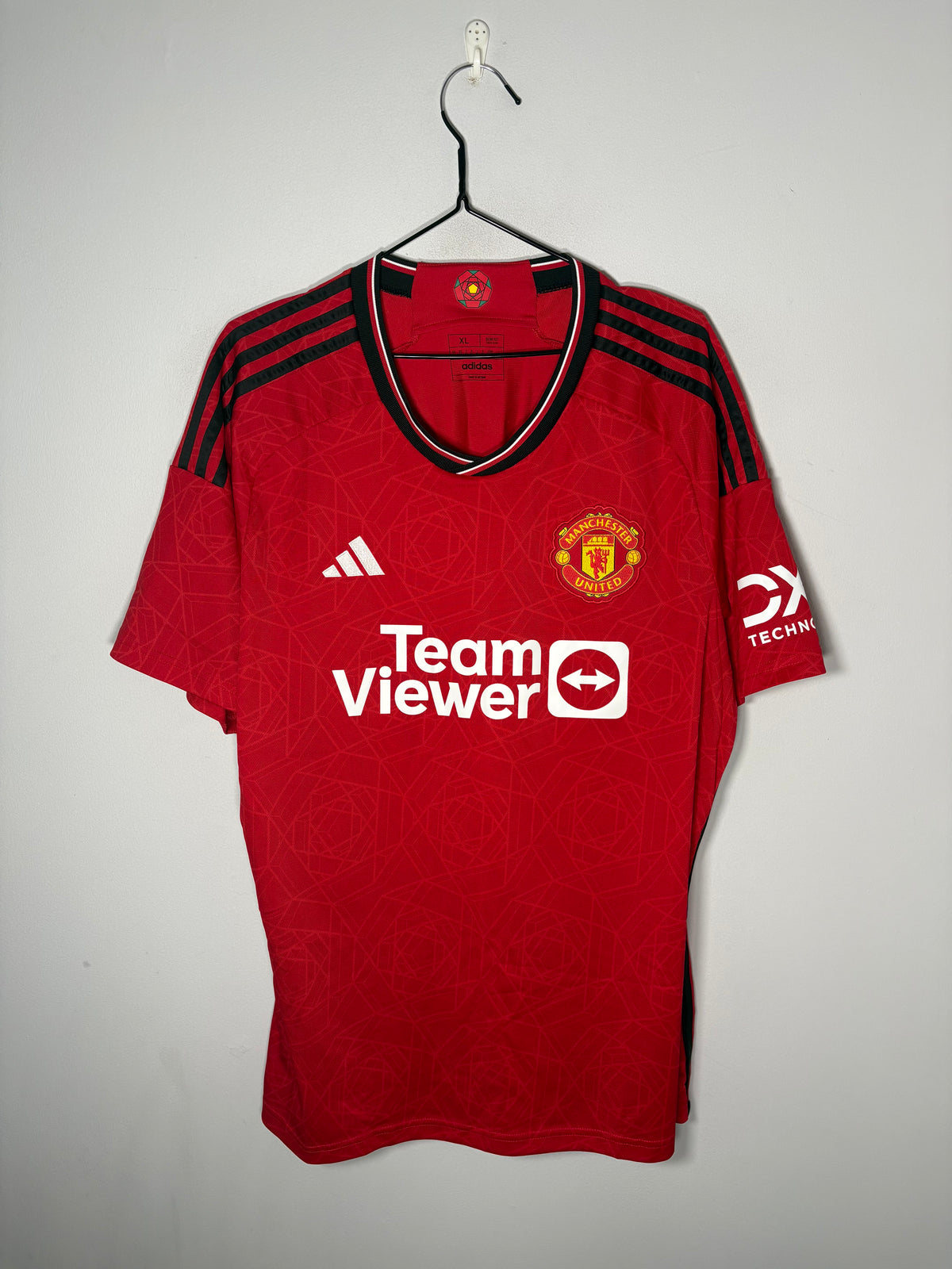 Manchester United Authentic Home Shirt 2023/24 Hojlund (XL)