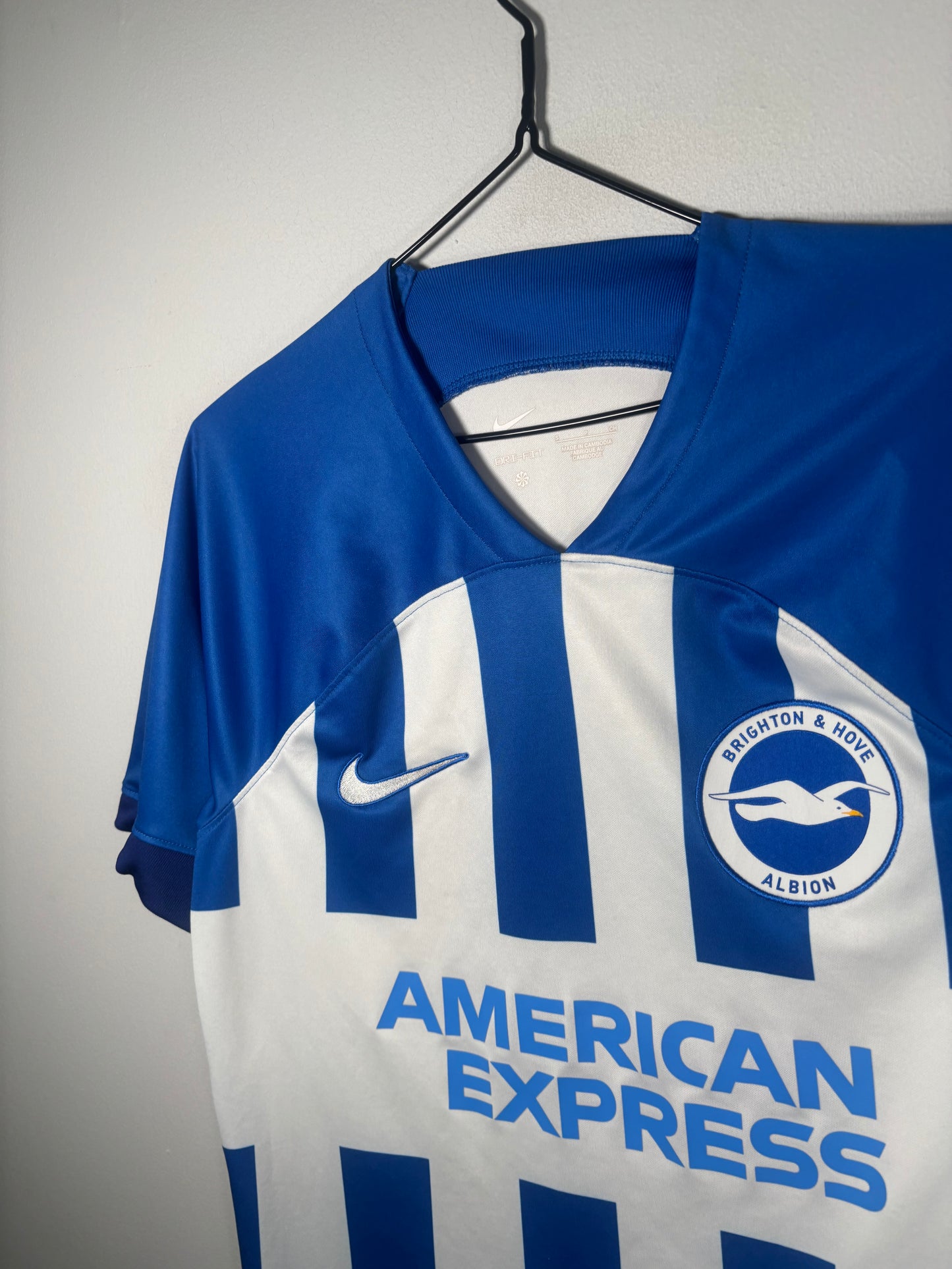 Brighton And Hove Albion Home Shirt 2023/24 (S)