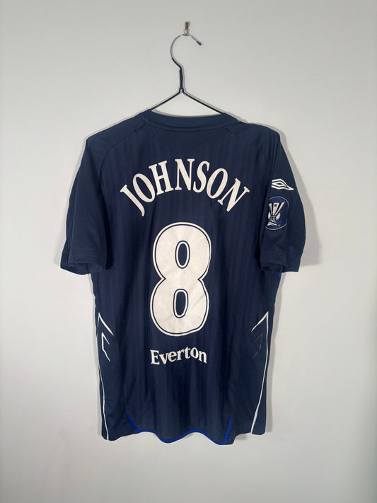 Everton FC Third Shirt 2007/08 Andy Johnson (S)