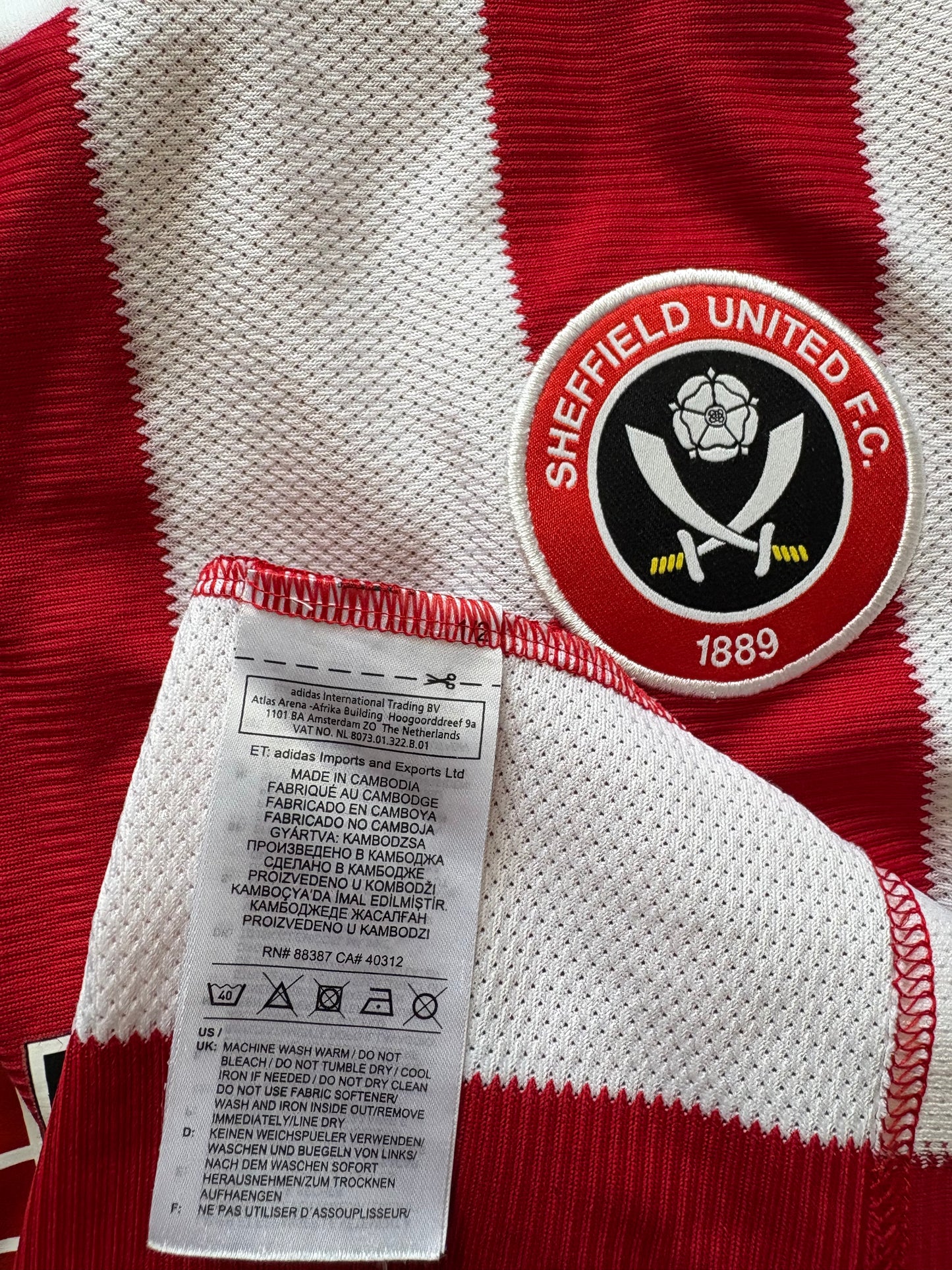 Sheffield United Away Shirt 2019/20 (S)