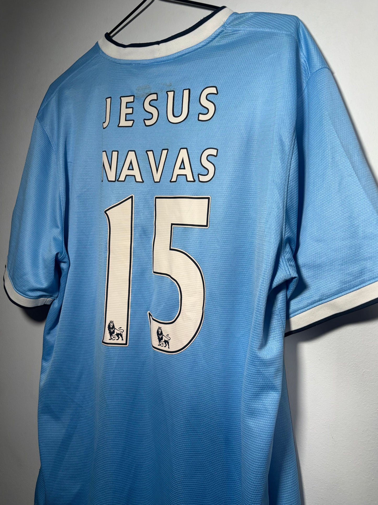 Manchester City Home Shirt 2013/14 Jesus Navas (XL)