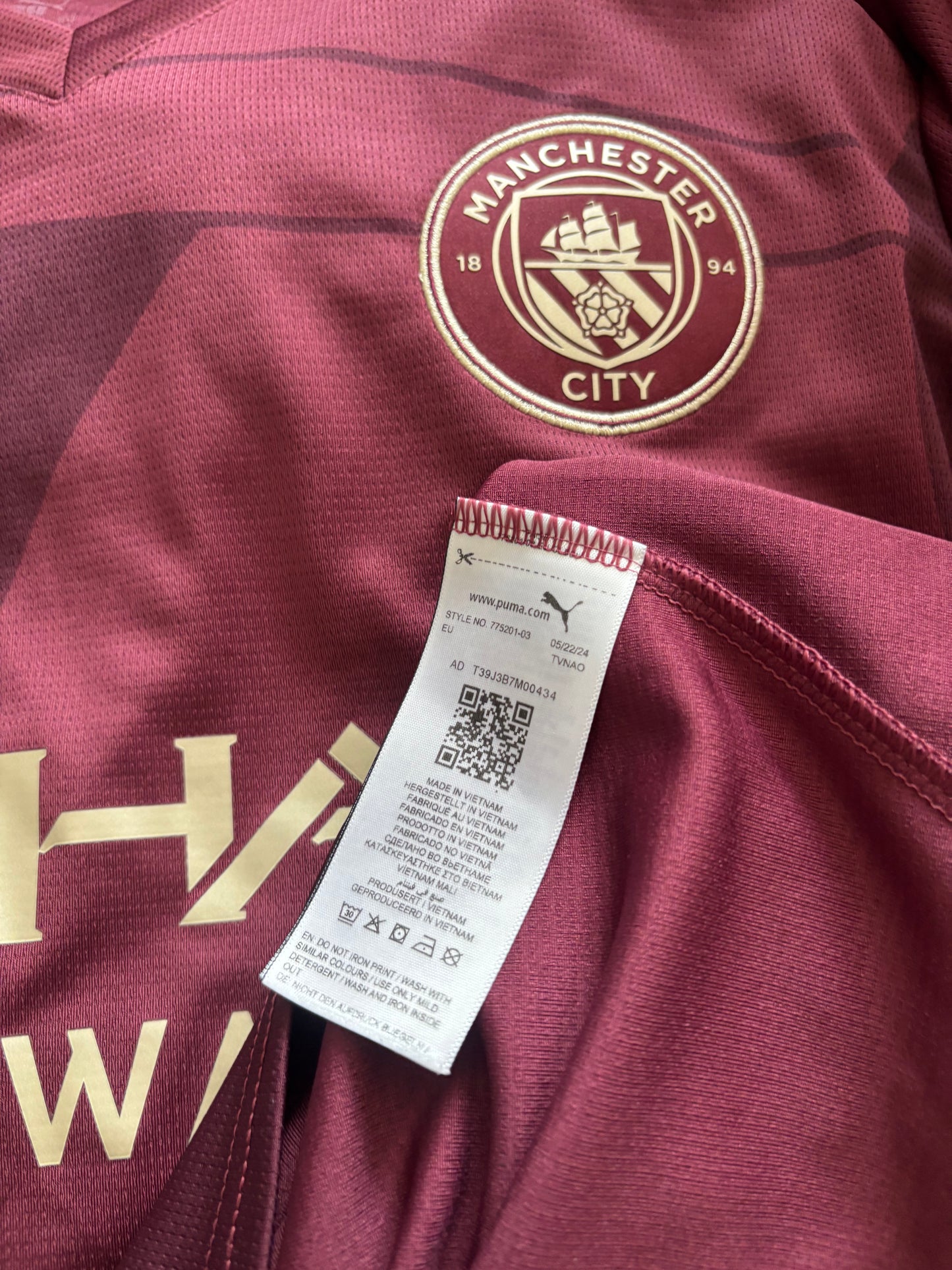 Manchester City Third Shirt 2024/25 (M)