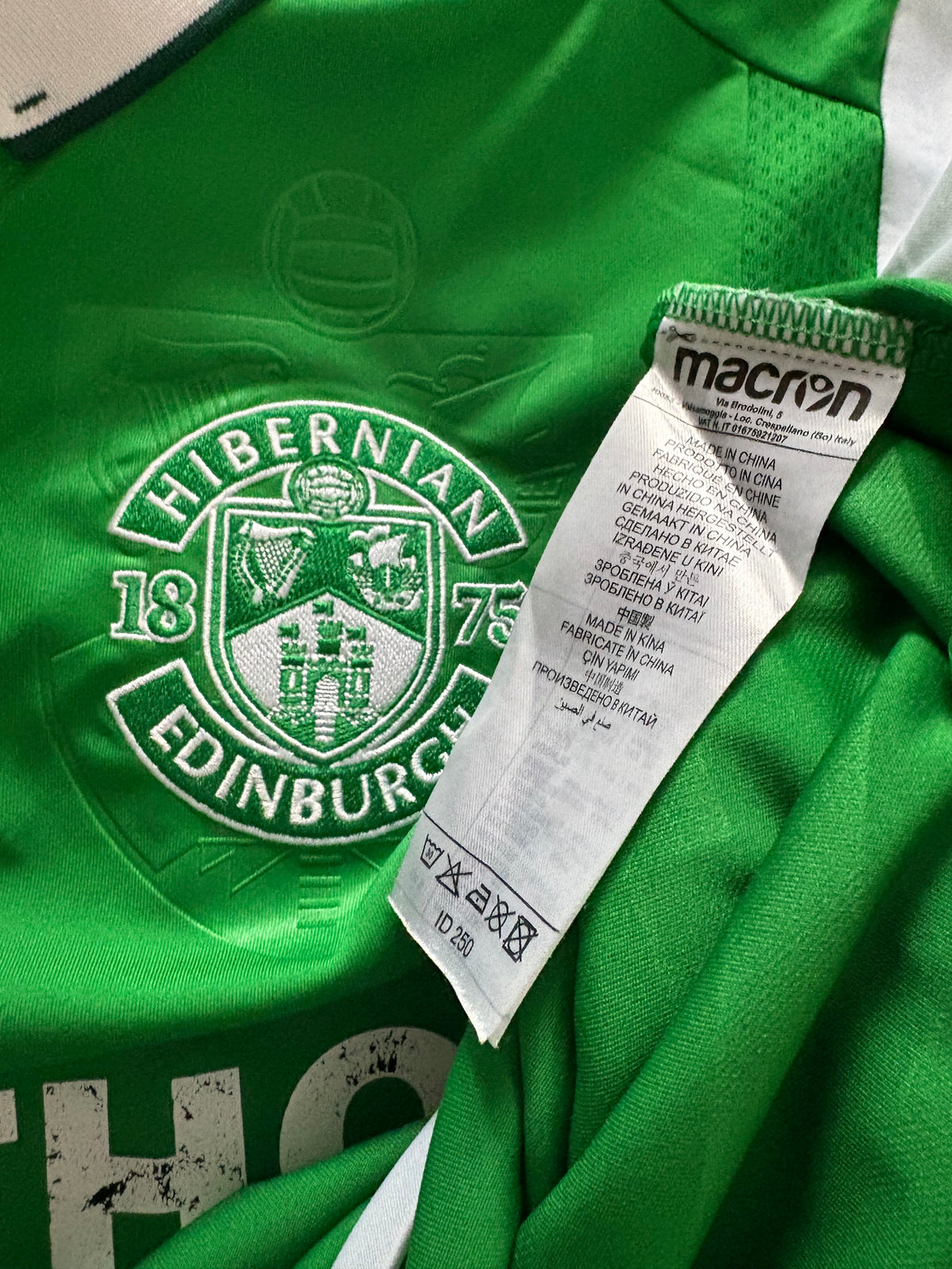 Hibernian Authentic Home Shirt 2017/18 (L)
