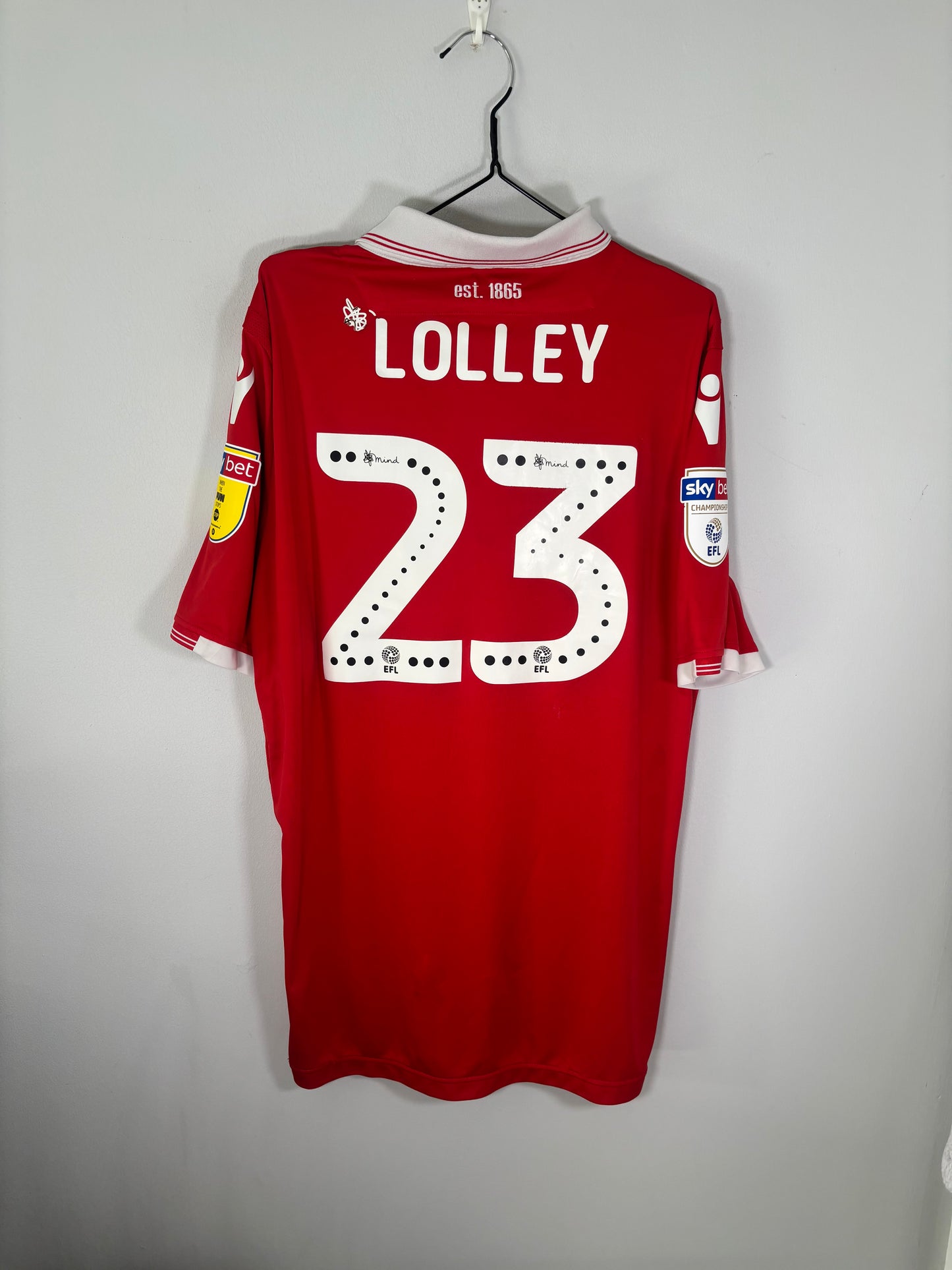 Nottingham Forest Home Shirt 2018/19 Lolley (3XL)