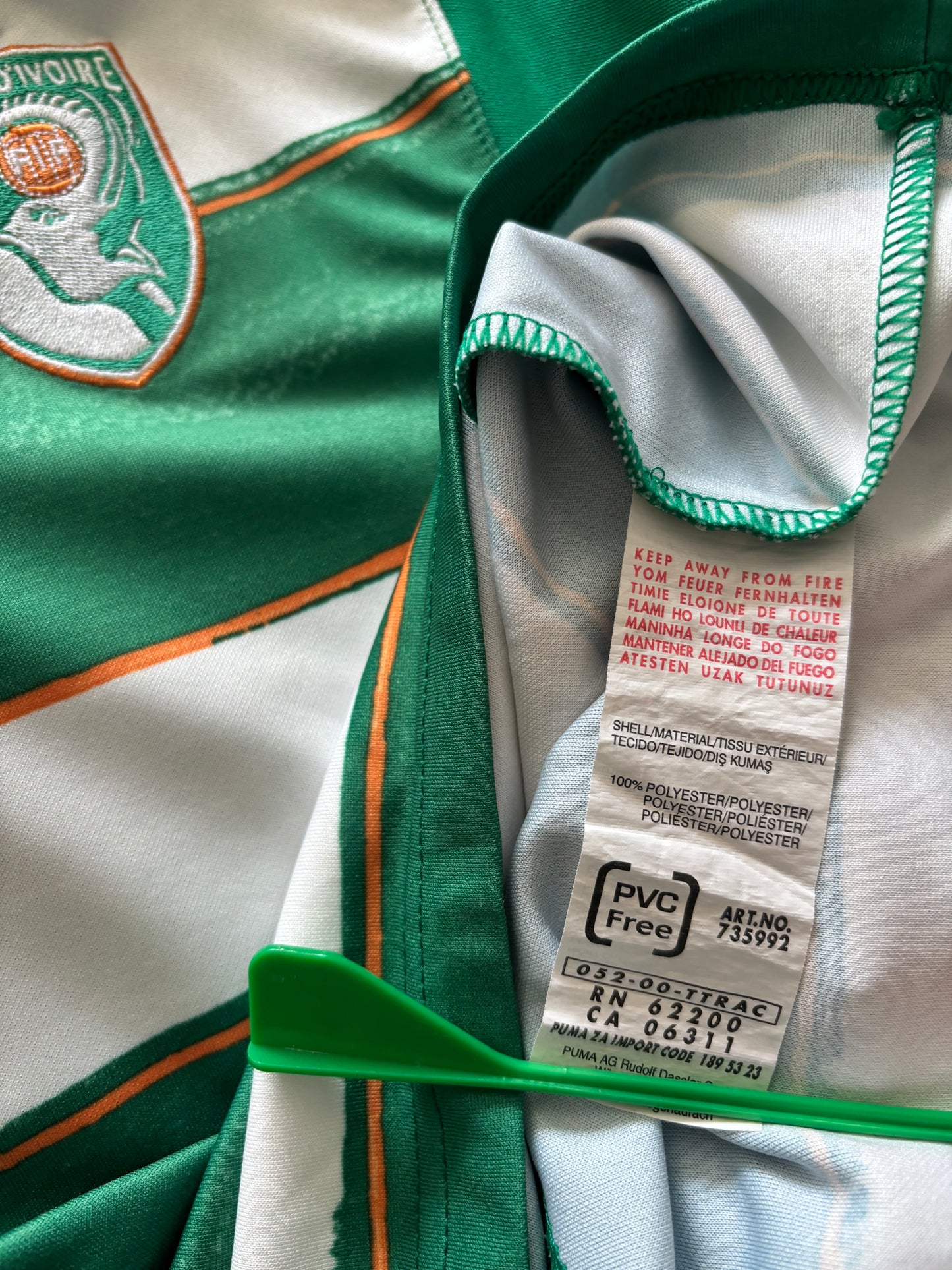 Ivory Coast Away Shirt 2010 (M)