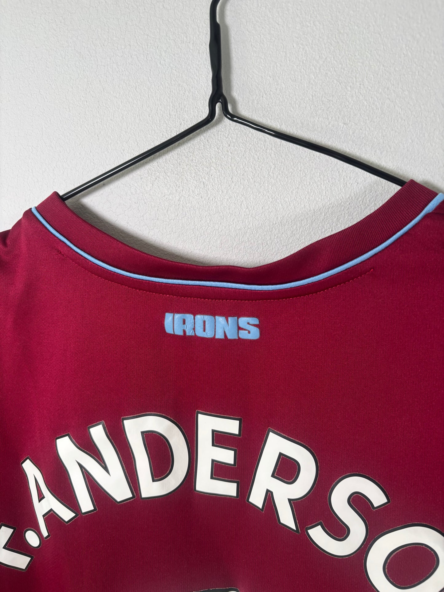 West Ham United Home Shirt 2018/19 Anderson (L)