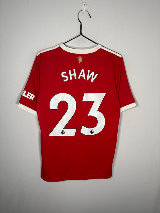Manchester United Home Shirt 2021/22 Shaw (XLK)