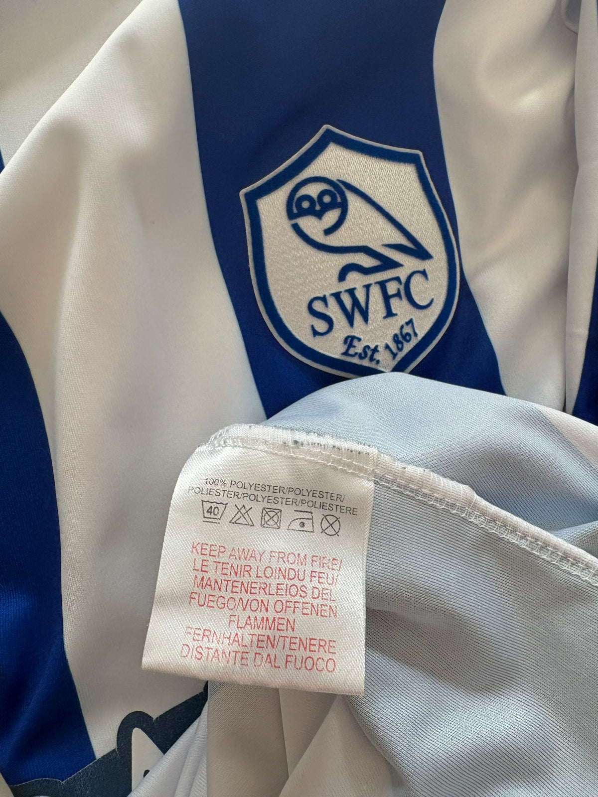 Sheffield Wednesday Authentic Home Shirt 2014/15 (XL)