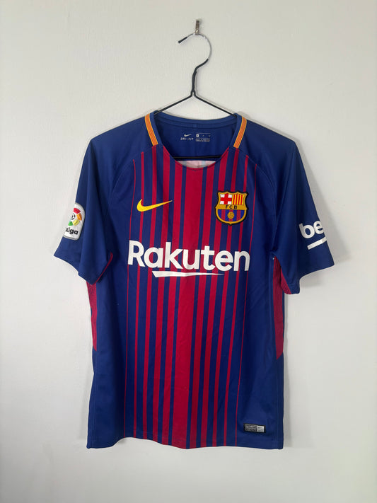 Barcelona Home Shirt 2017/18 (S)