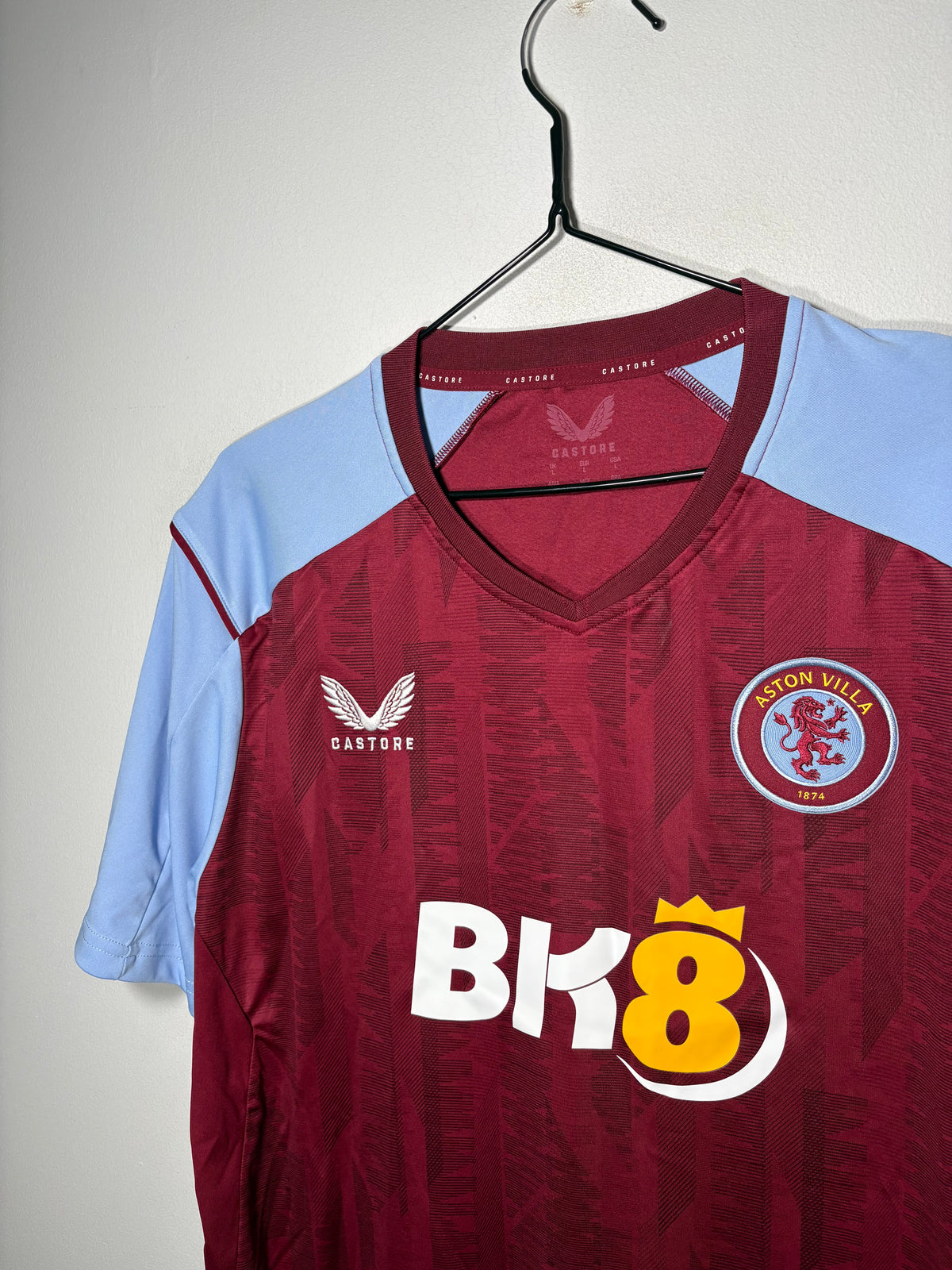 Aston Villa Authentic Home Shirt 2023/24 Ollie Watkins (L)