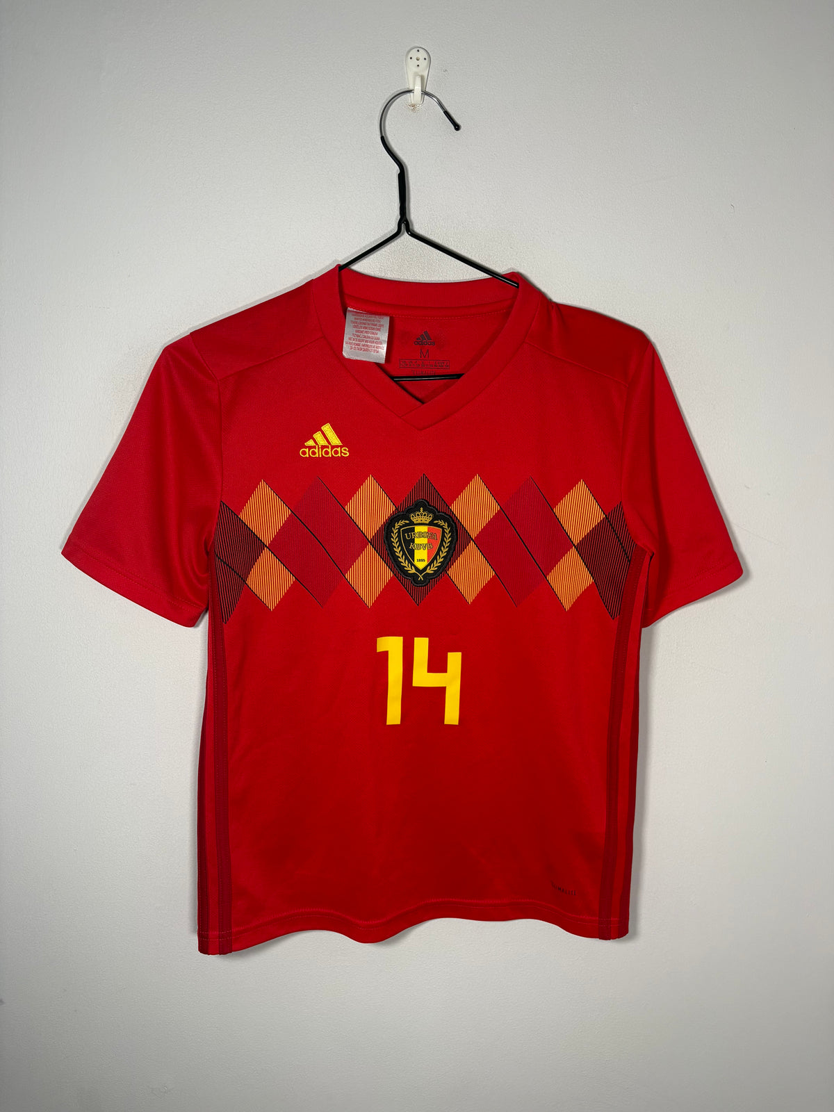 Belgium Authentic Home Shirt 2018 Mertens (MK)