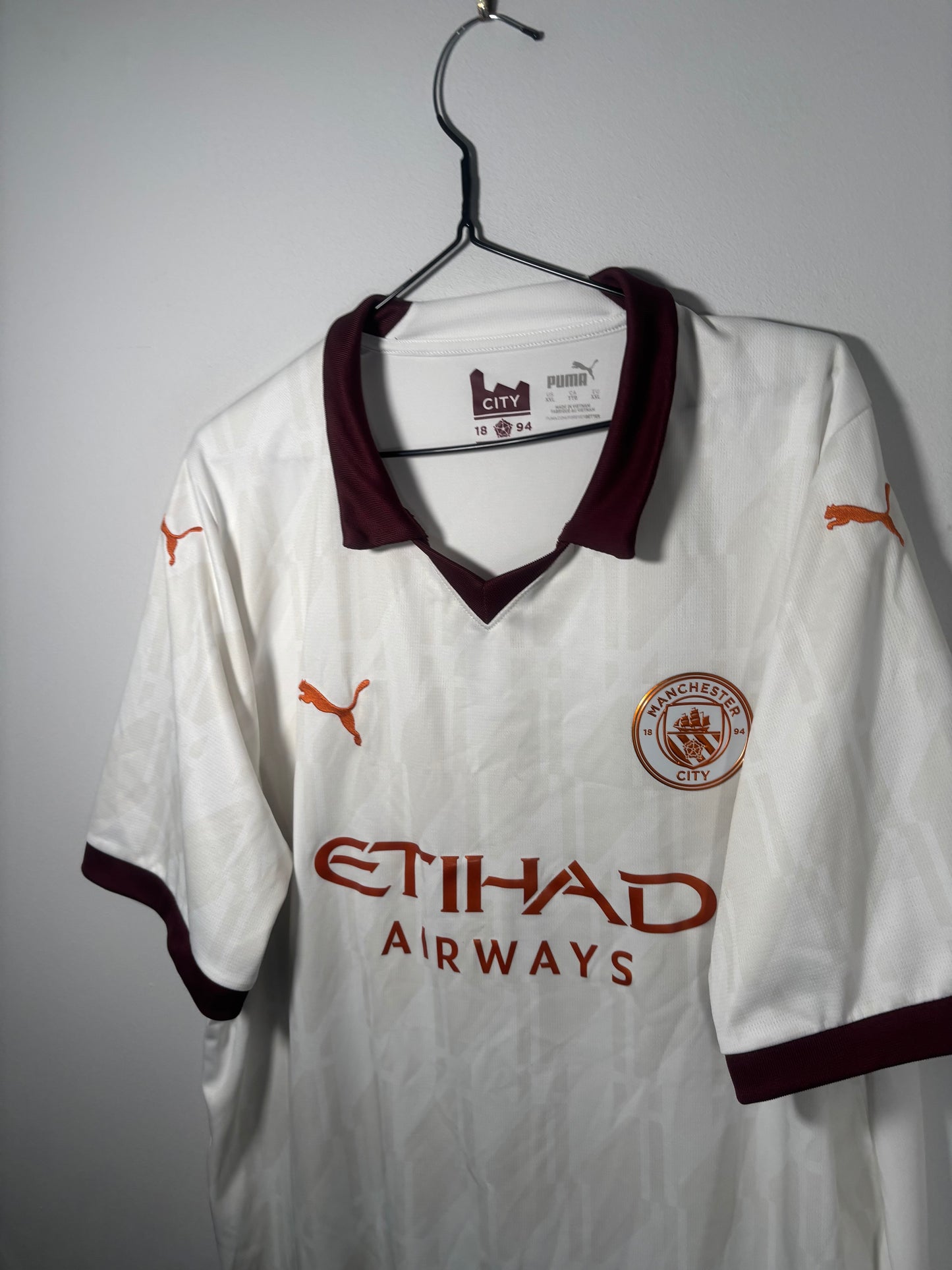 Manchester City Away Shirt 2023/24 (XXL)
