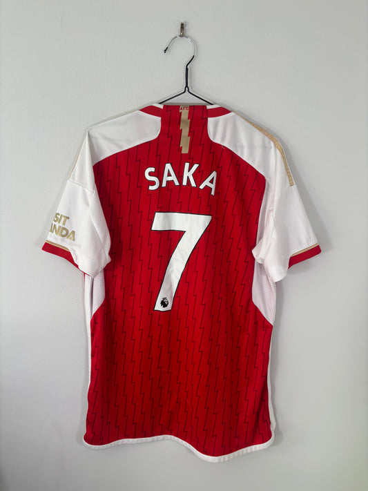 Arsenal Home Shirt 2023/24 Saka (L)