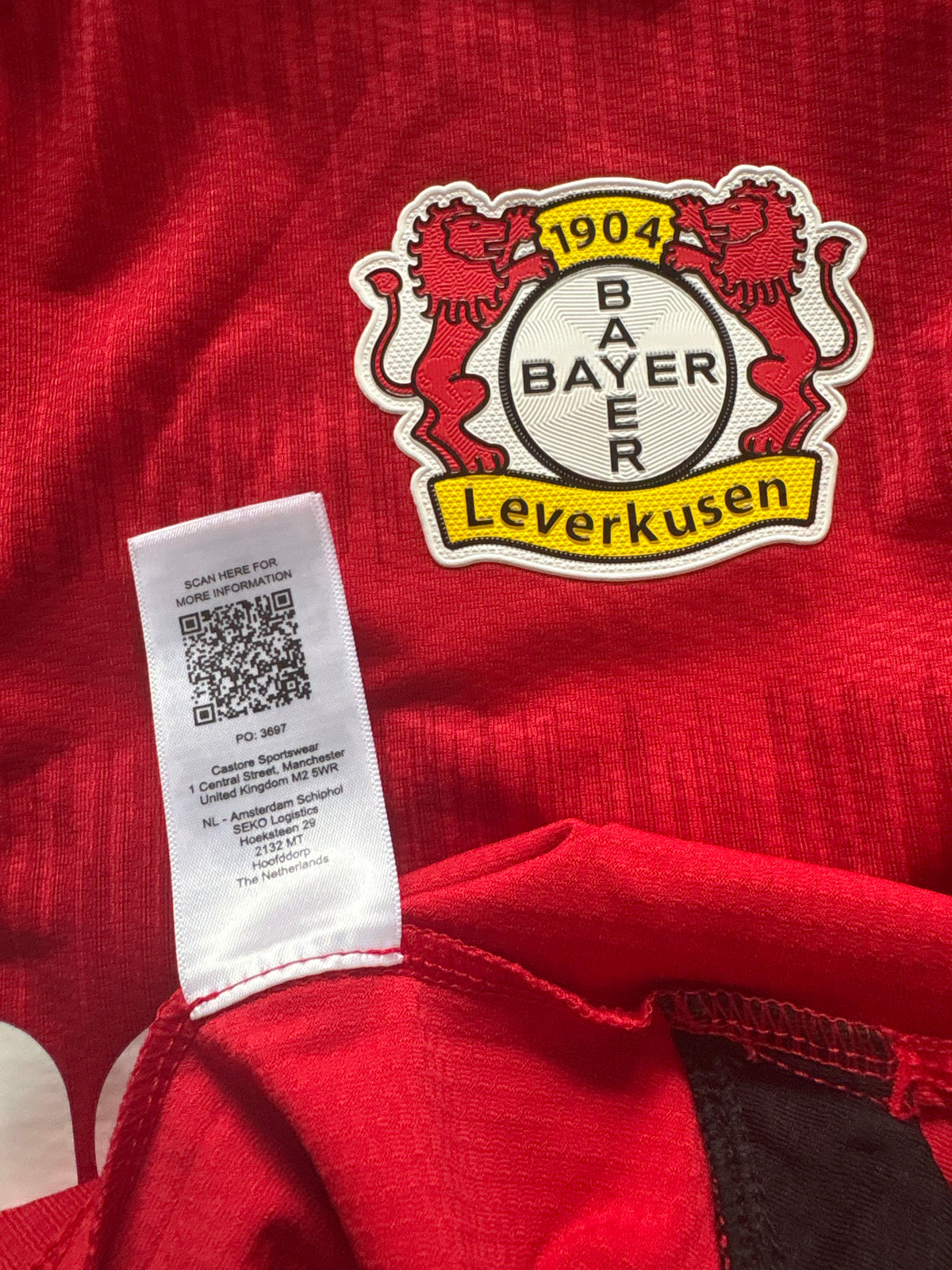 Bayer Leverkusen Authentisches Heimtrikot 2022/23 Frimpong (L)