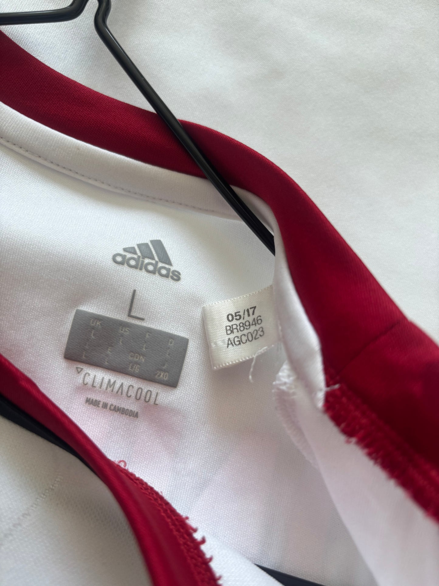 Ac Milan Away Shirt 2017/18 Bonucci (L)