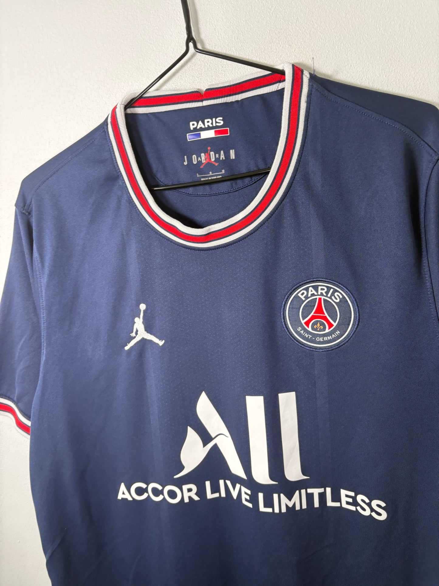 PSG Home Shirt 2021/22 Lionel Messi (L)