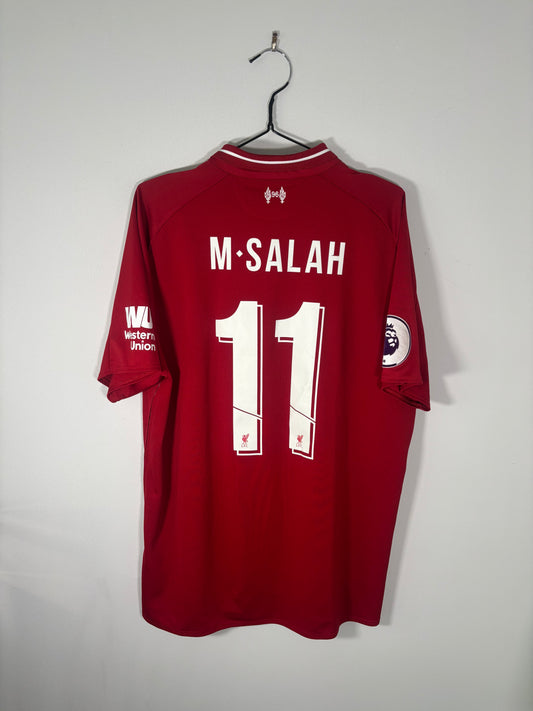 Liverpool Home Shirt 2018/19 Mo Salah (XL)