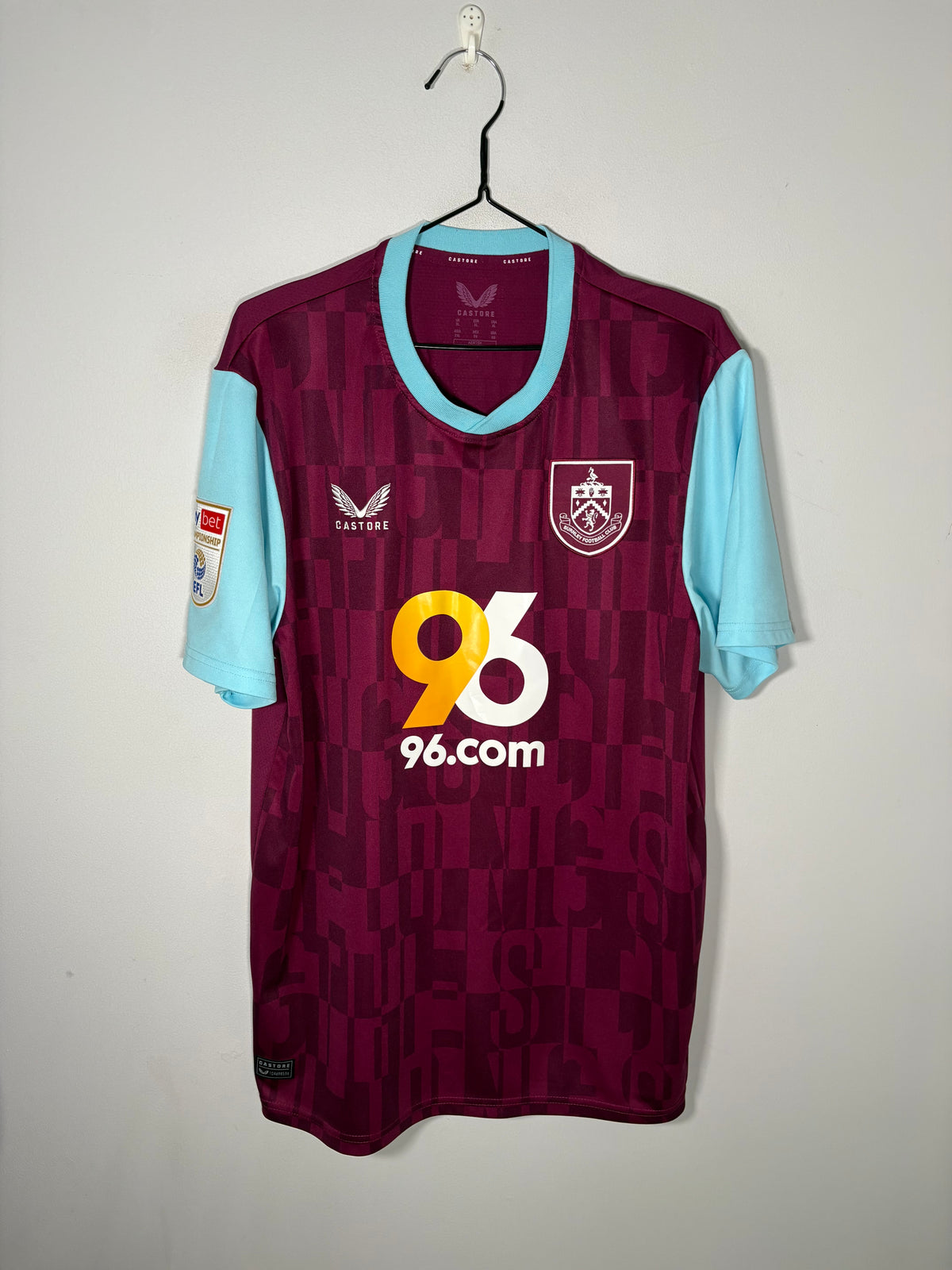 Burnley Home Shirt 2024/25 Rodriguez (XL)